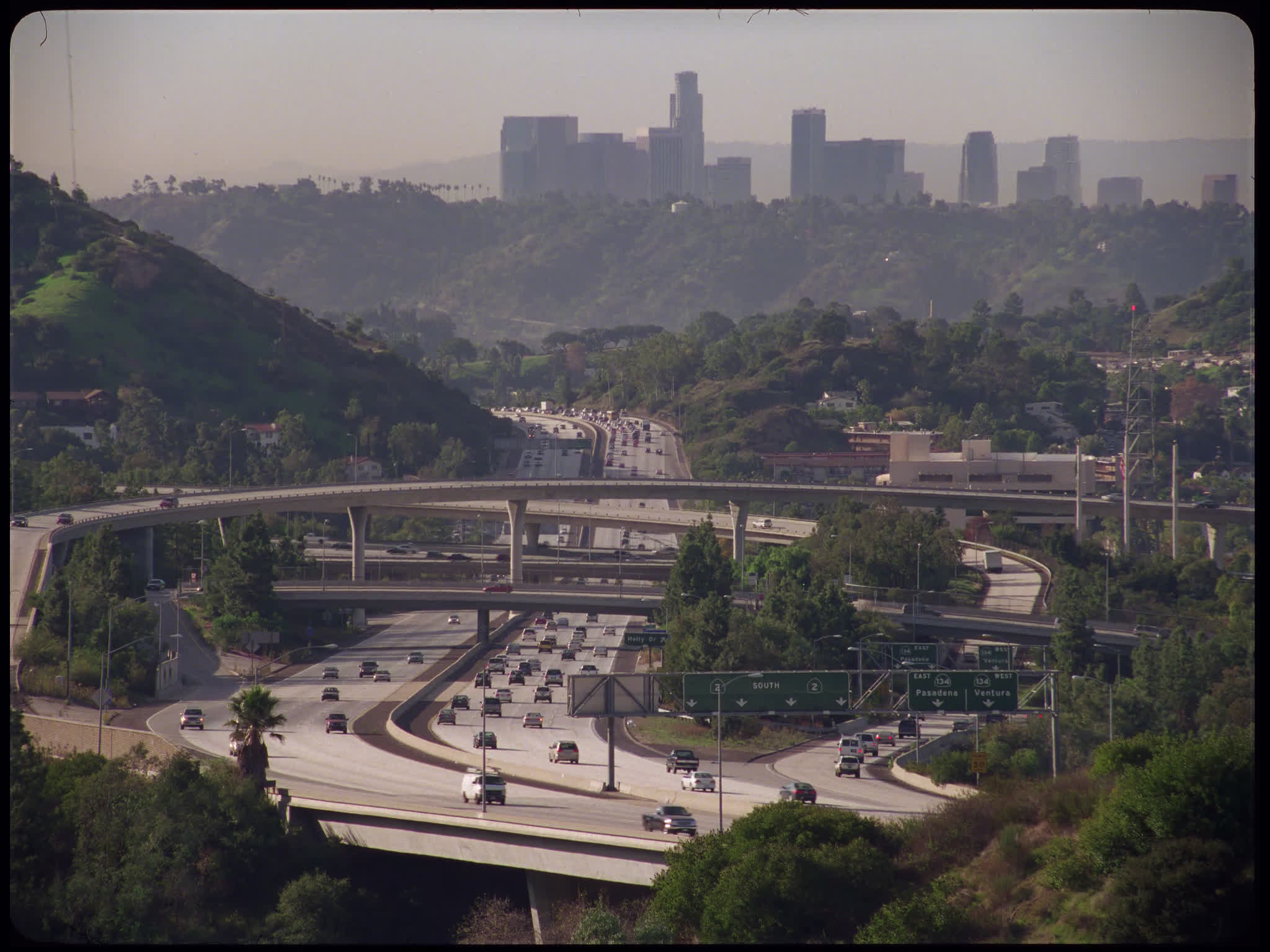 Glendale Freeway and Los Angeles