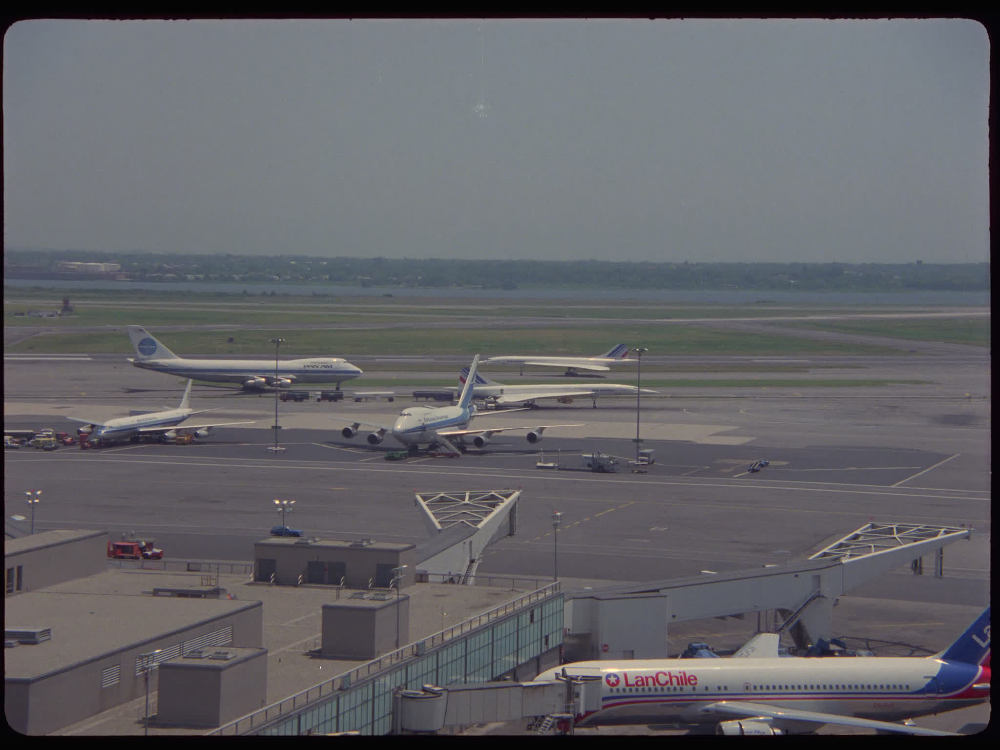 Various Planes Taxiing