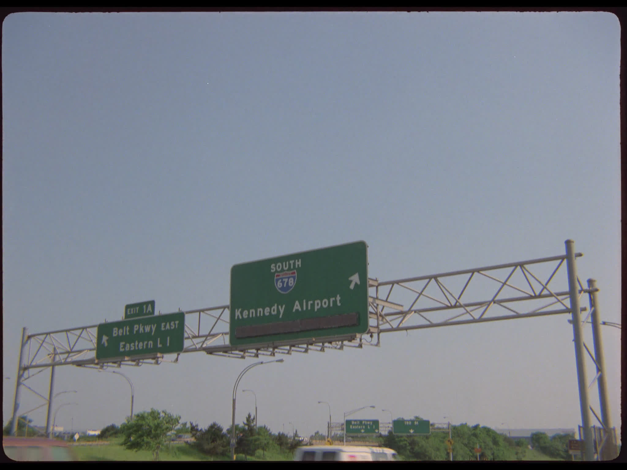 Kennedy Airport Freeway Sign