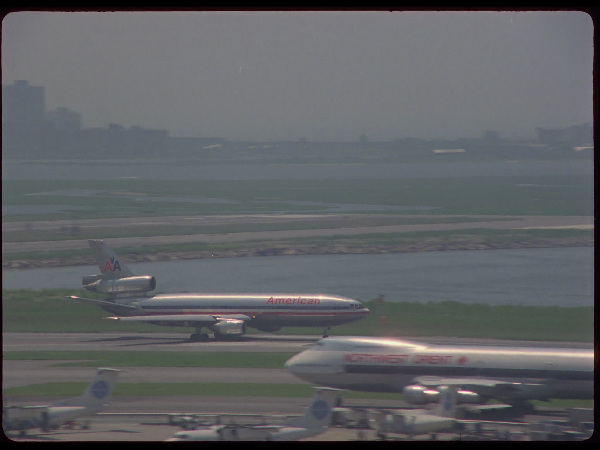 American Airlines DC10 Taking Off