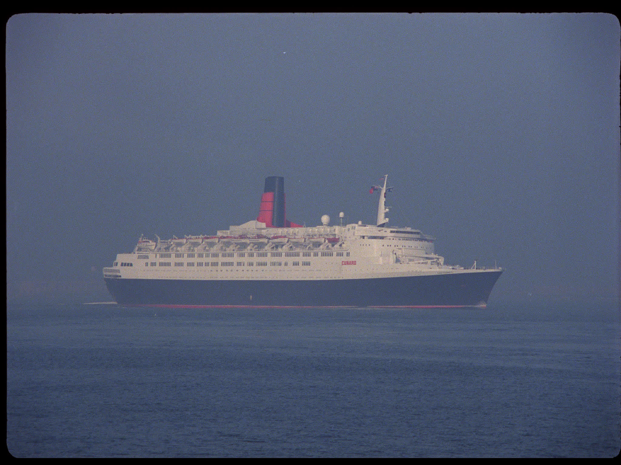 QE2 Cruise Ship in New York City
