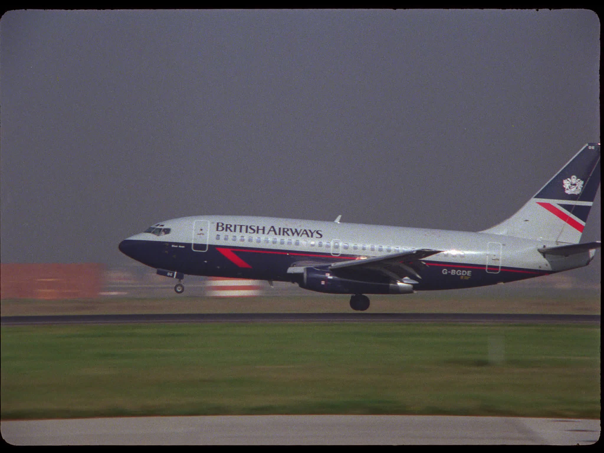British Airways Tristar Landing
