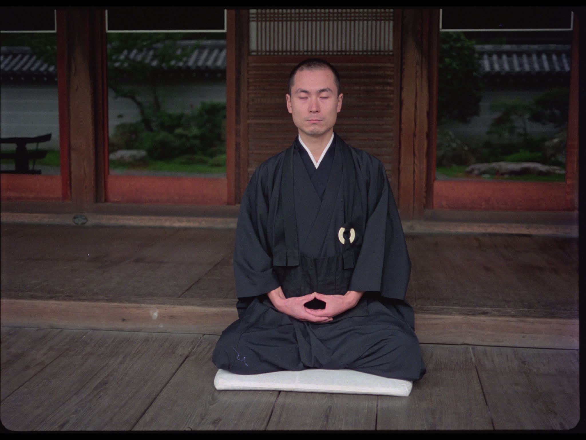 Zen Monk Meditating