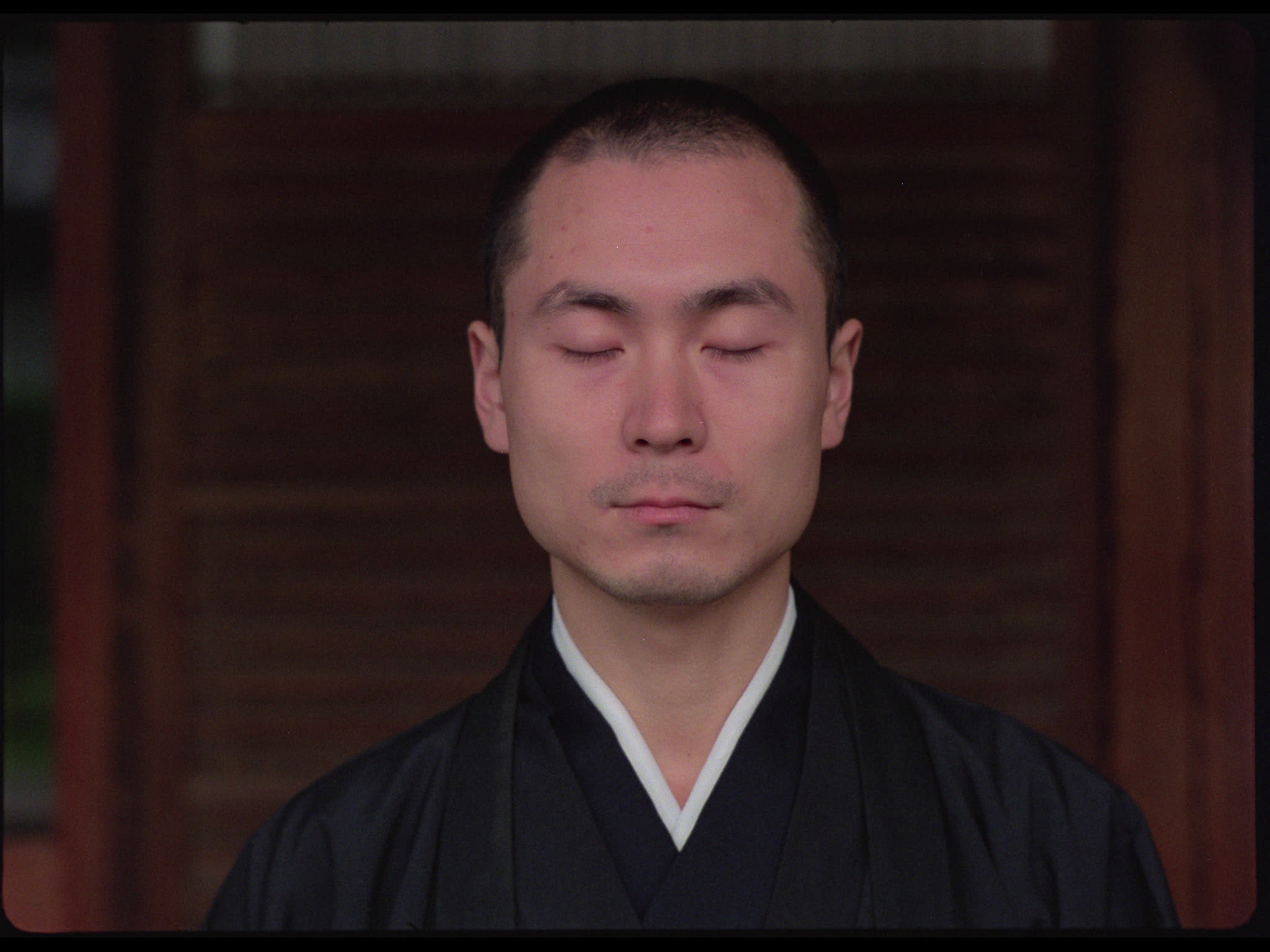 Zen Buddhist Monk Meditating