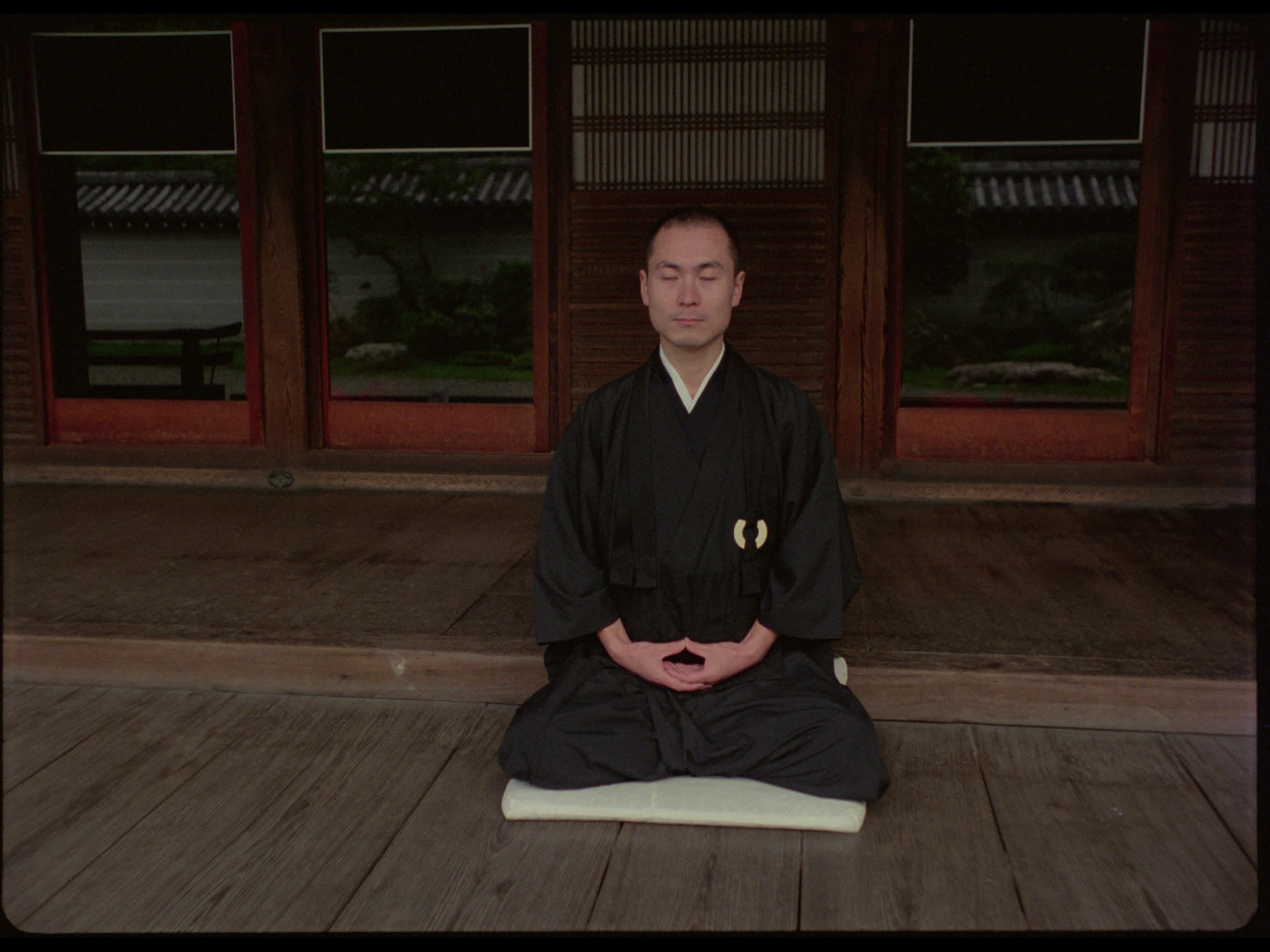 Zen Monk Meditating