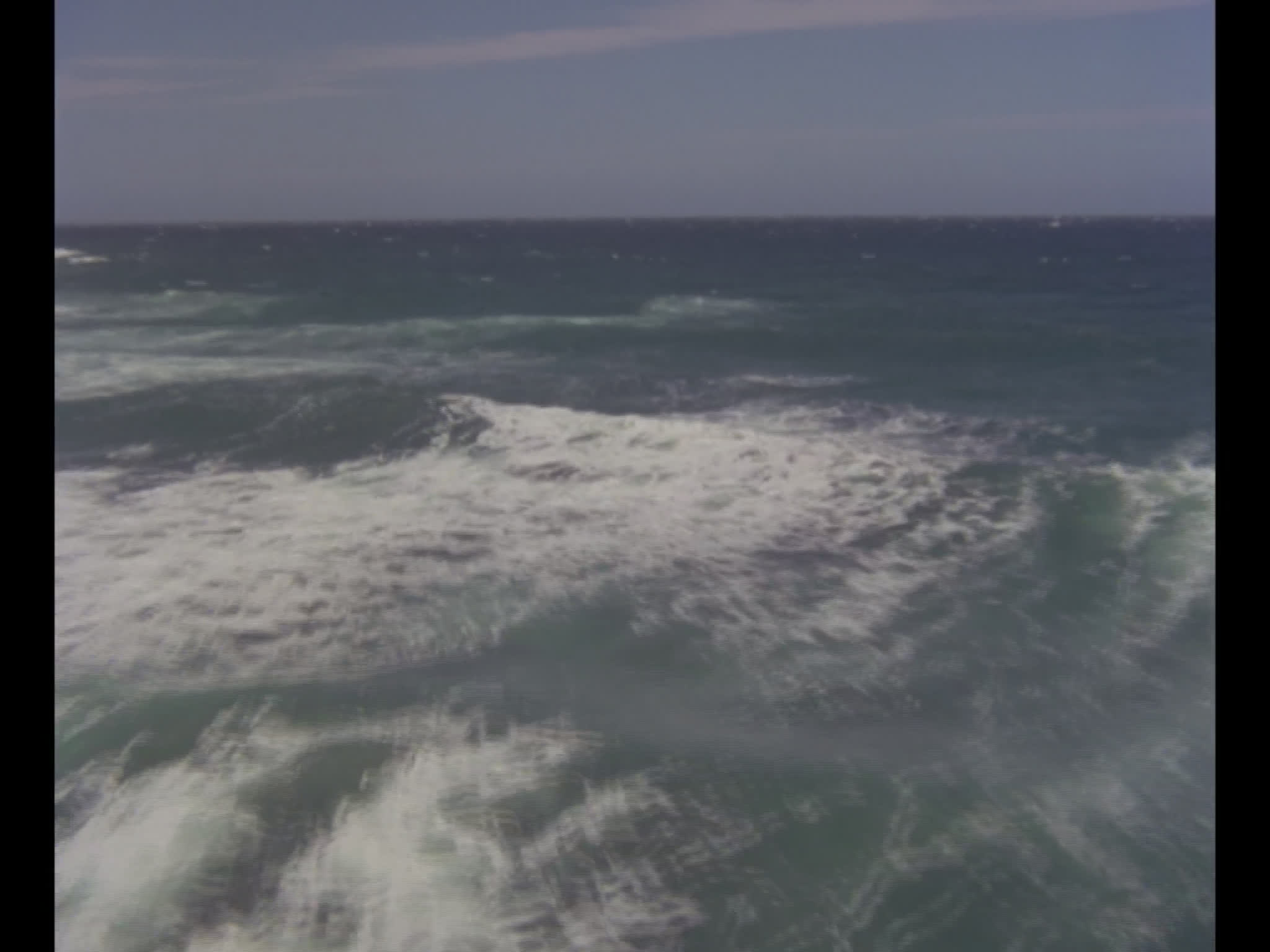 Aerial of Ocean Waves