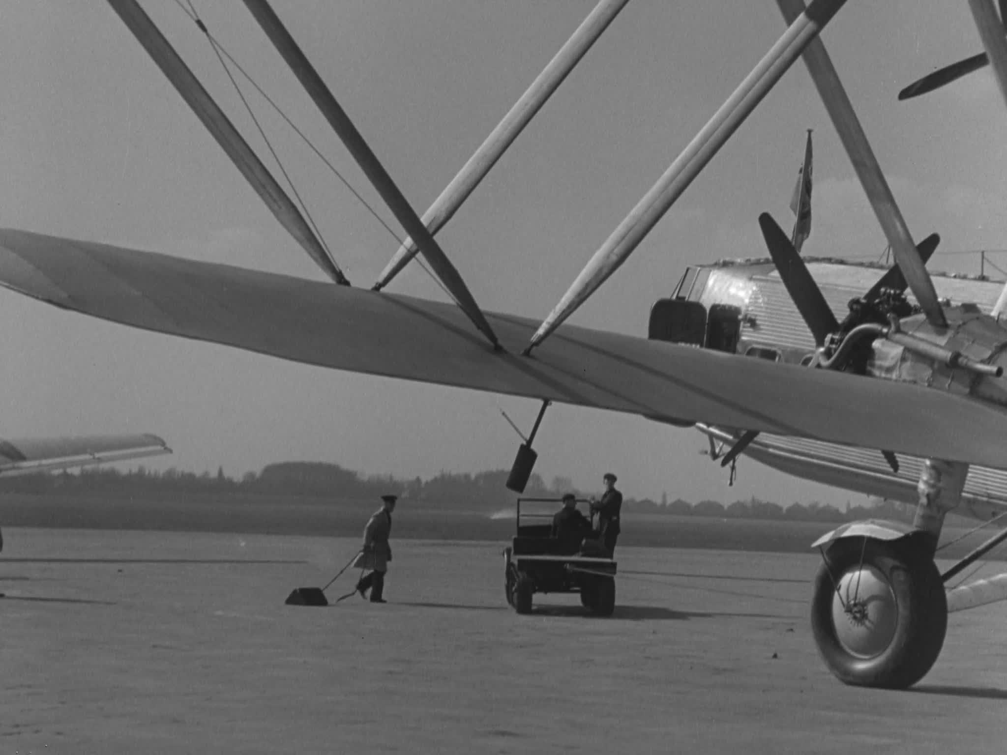 Heracles Airliner Being Towed 1934