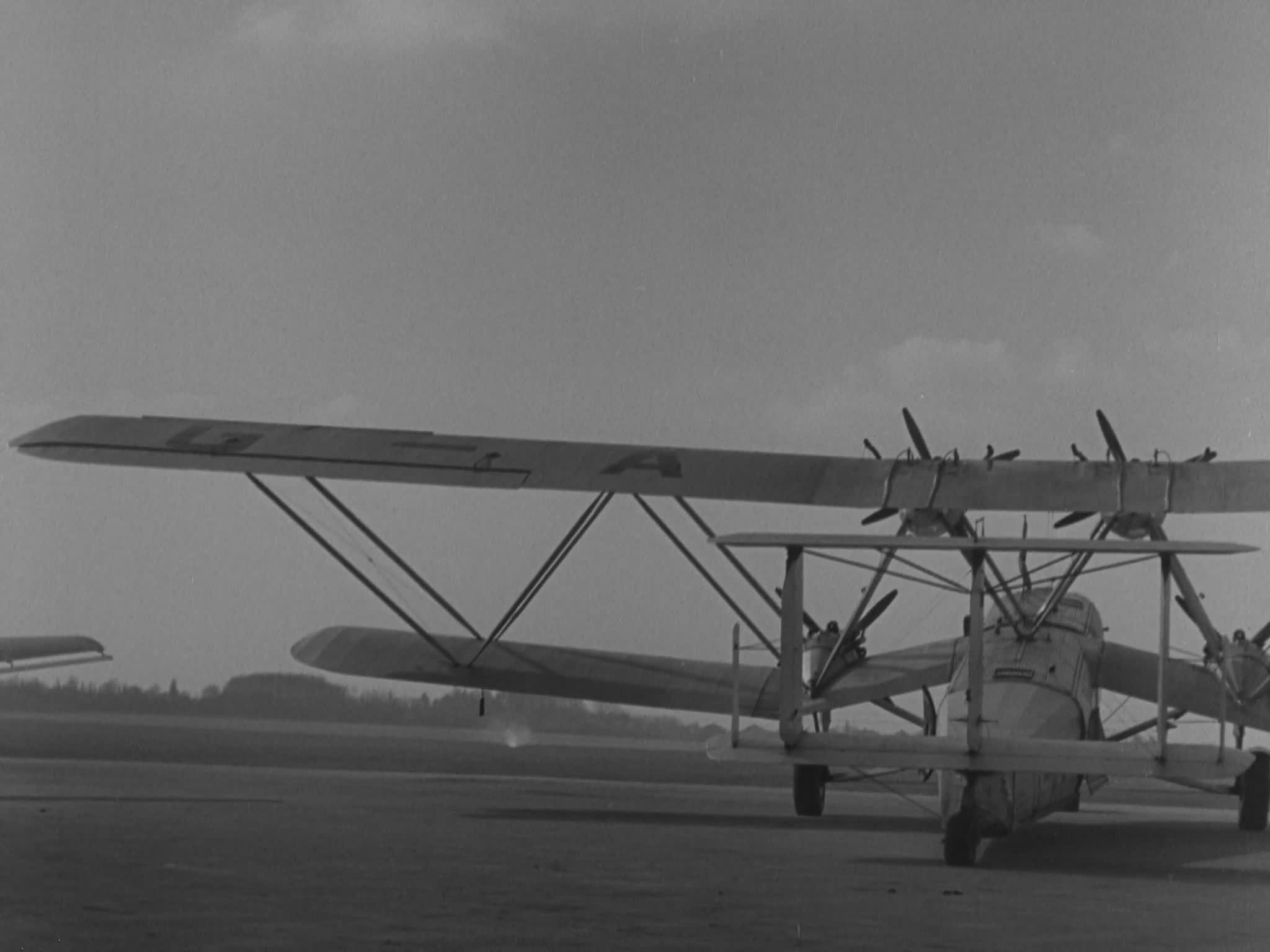 Heracles Airliner Being Towed 1934