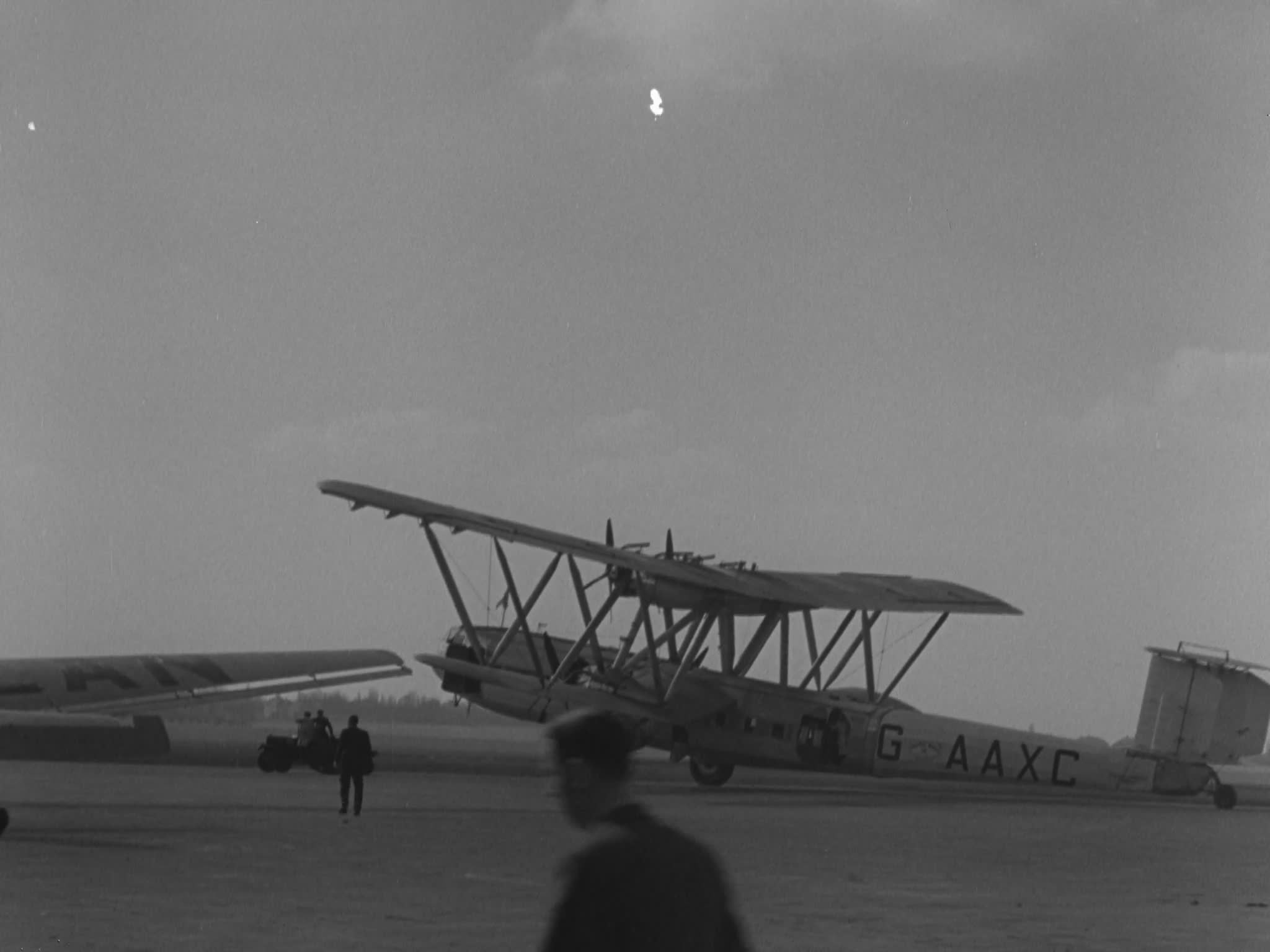 Heracles Airliner Being Towed 1934