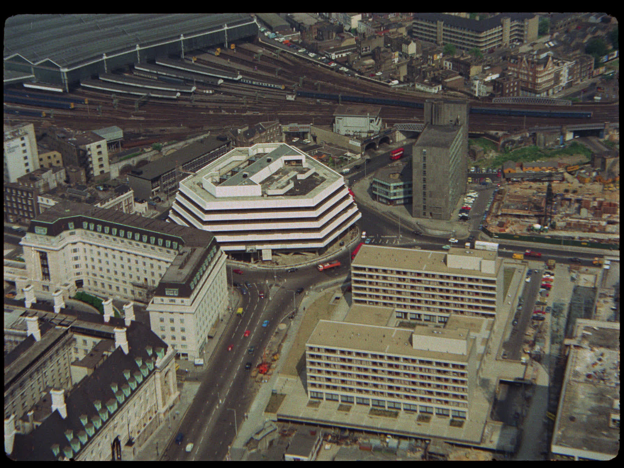 Waterloo Station Aerial