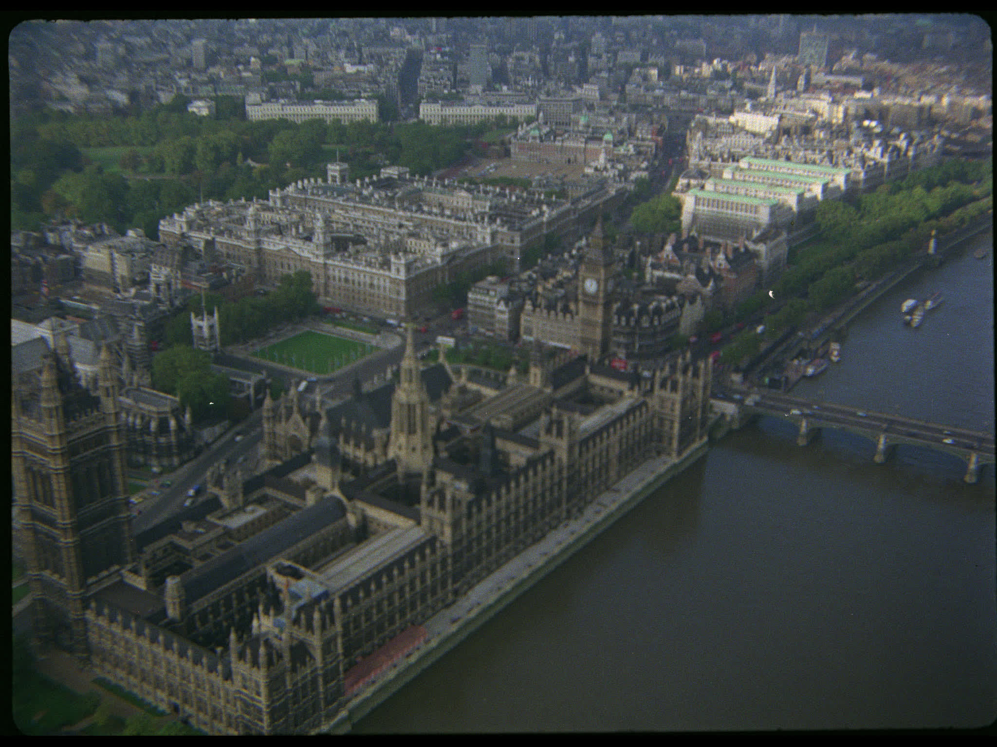 Houses of Parliament Aerial