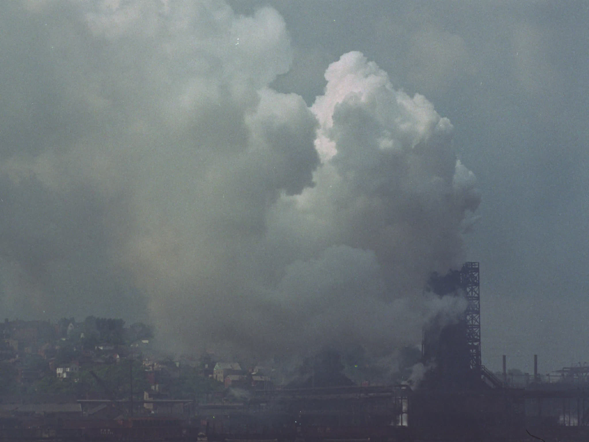 Smoke From Industrial Complex