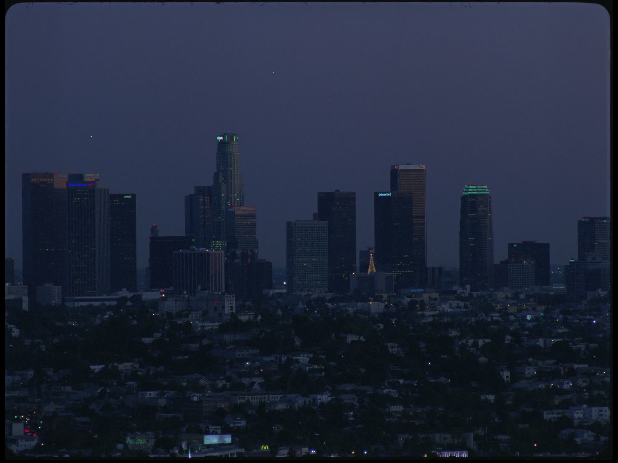 Los Angeles Skyline at Night