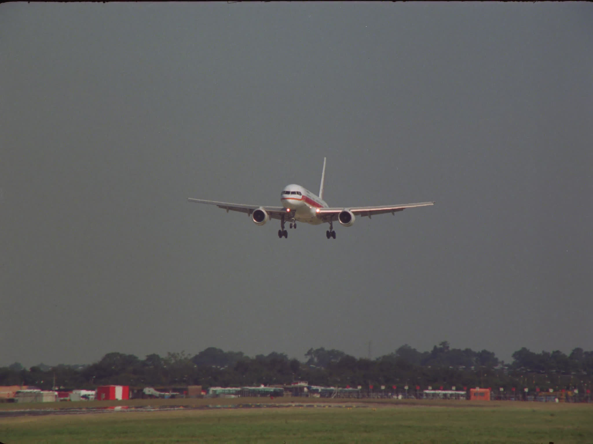 Air Europe Boeing 757 Lands