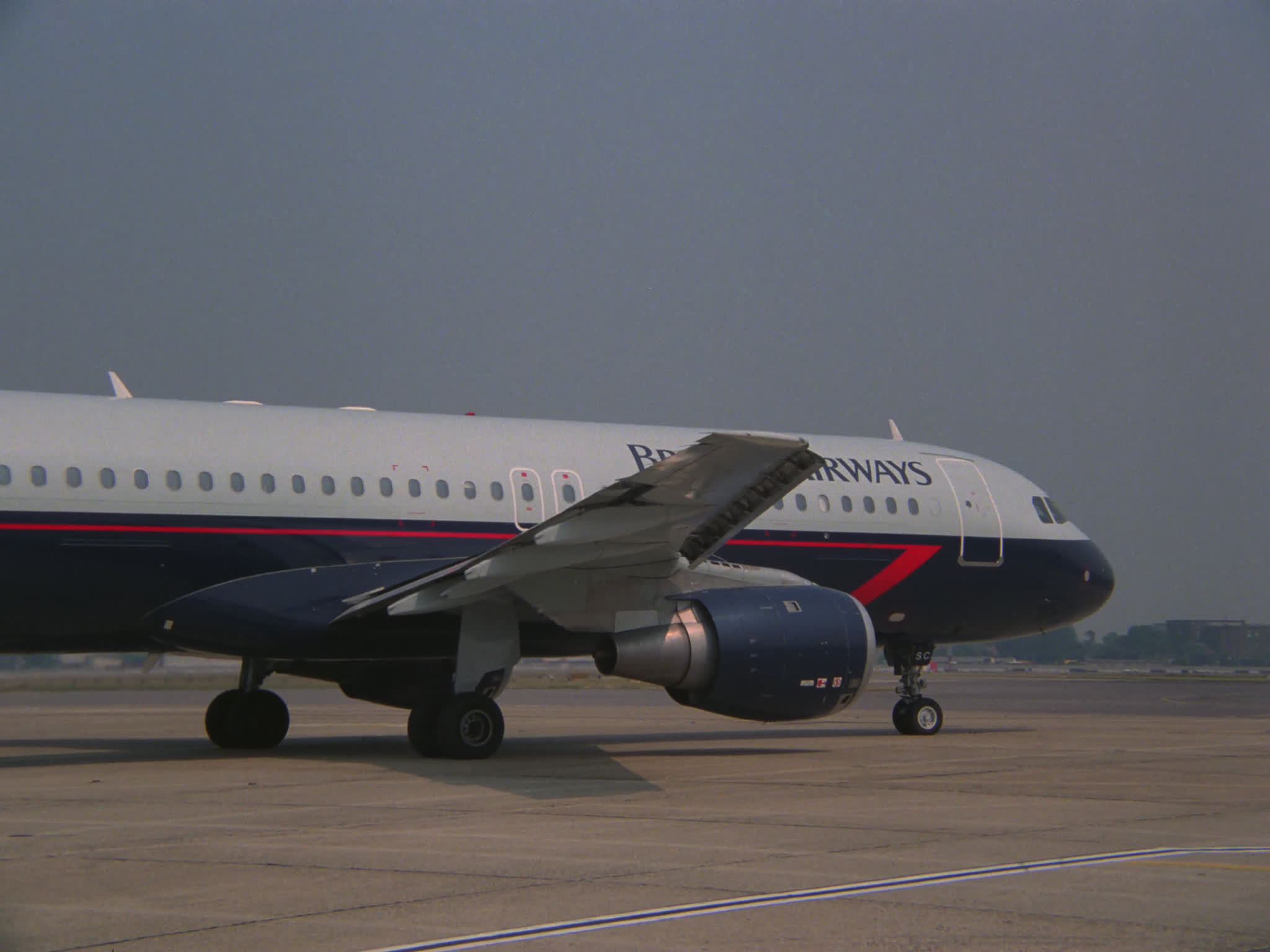 British Airways Airbus A320 Taxis
