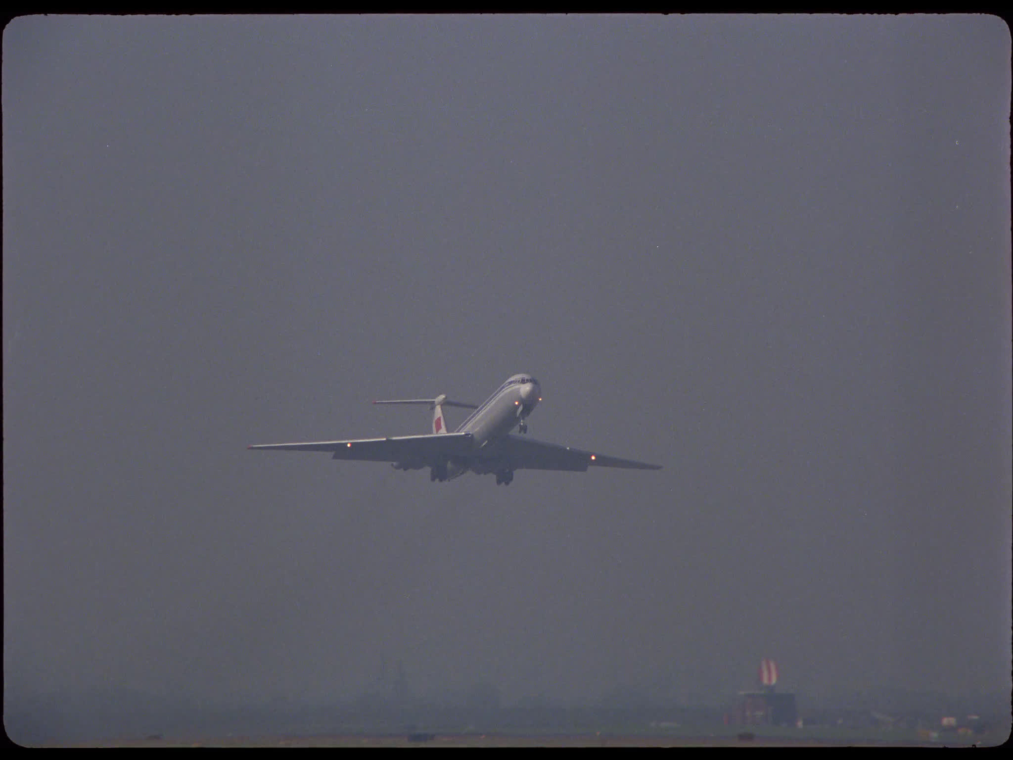 Aeroflot Ilyushin IL-62 Takes Off