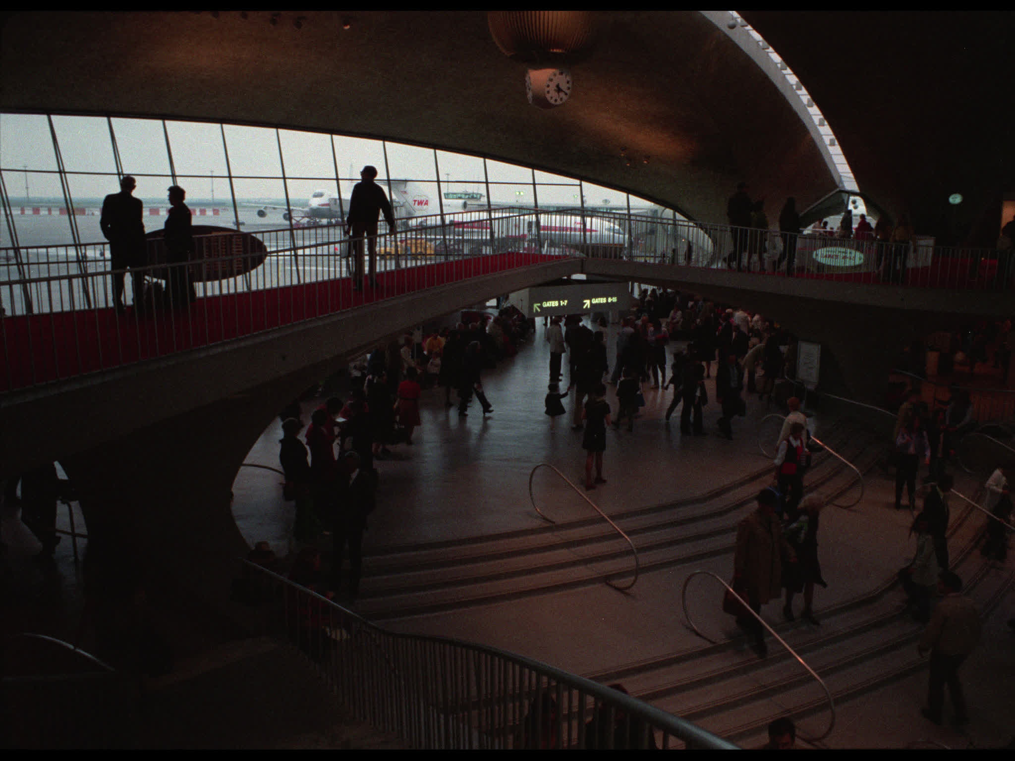 Interior of TWA Terminal