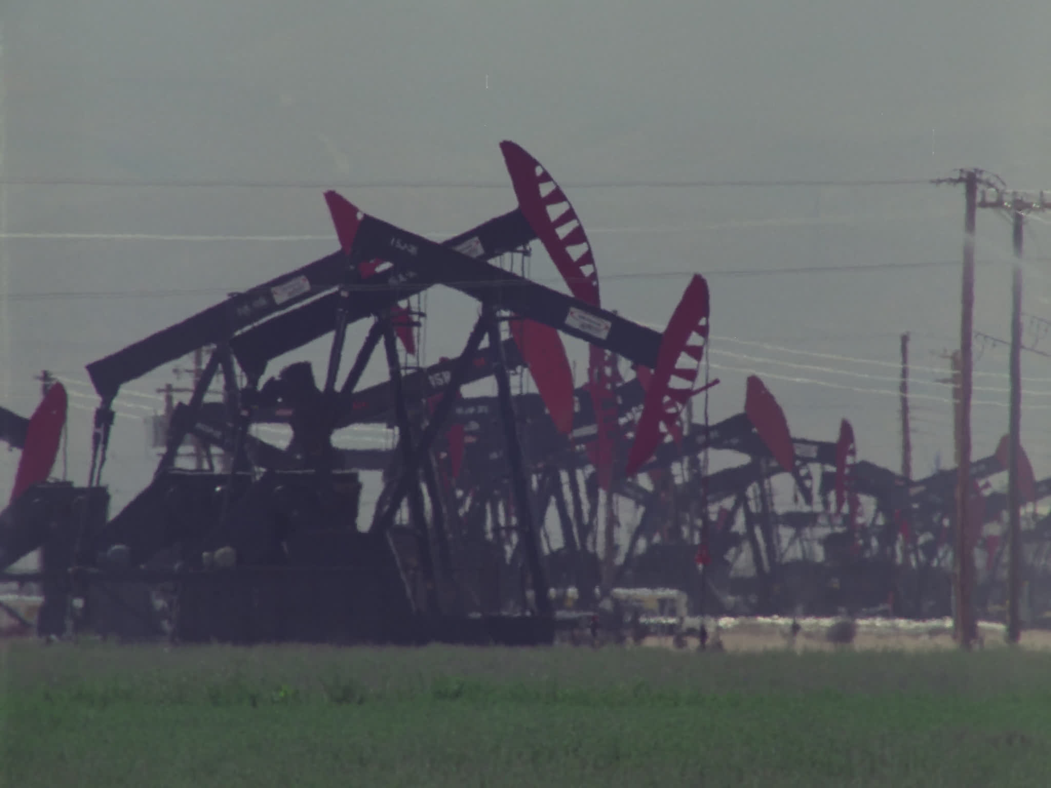 Ken River Oil Field Pumpjacks