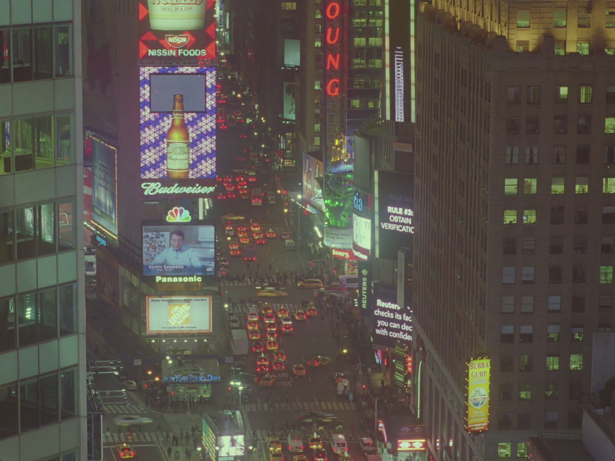 Times Square Time Lapse