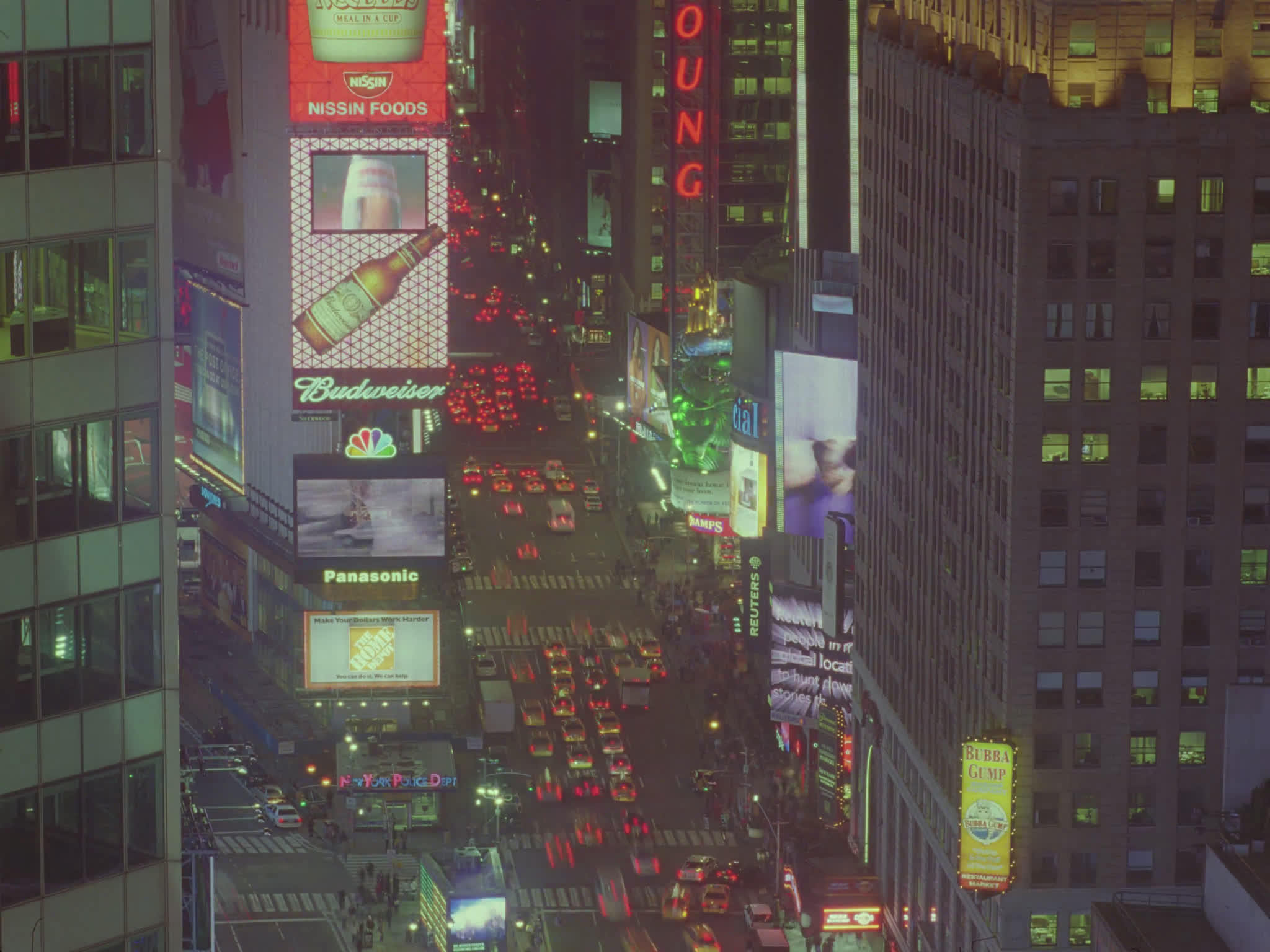 Times Square Time Lapse