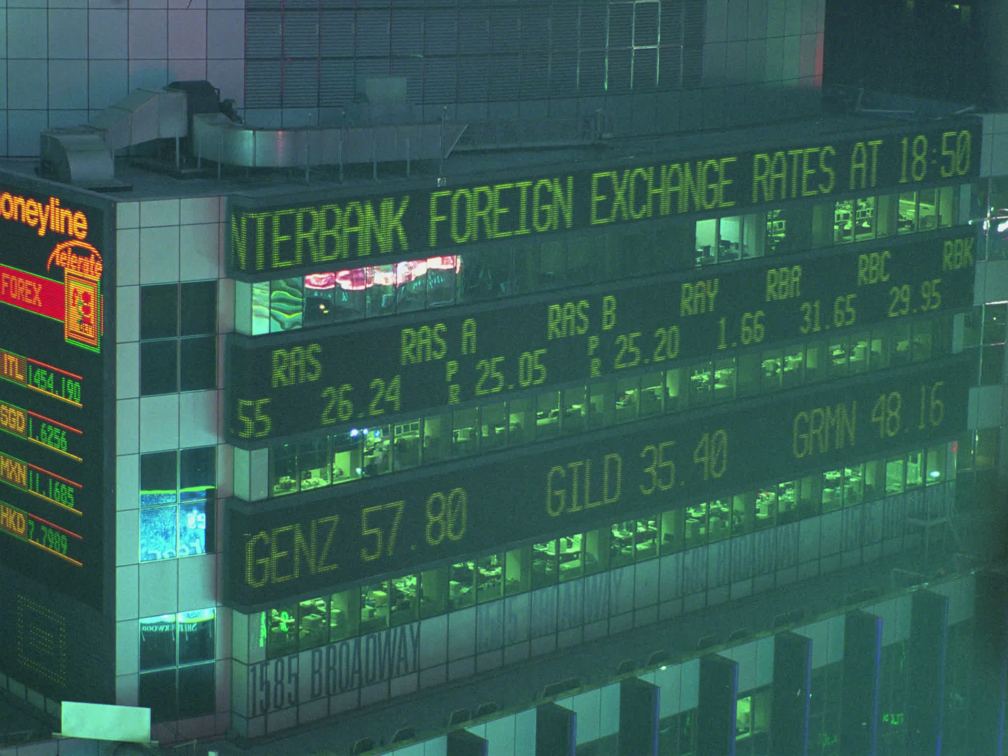 Ticker of Times Square
