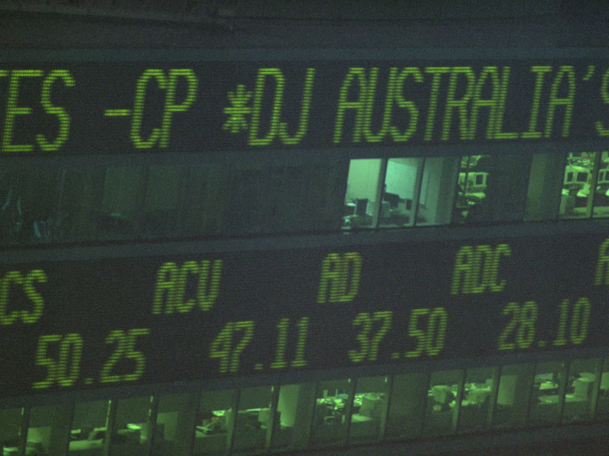 Ticker of Times Square