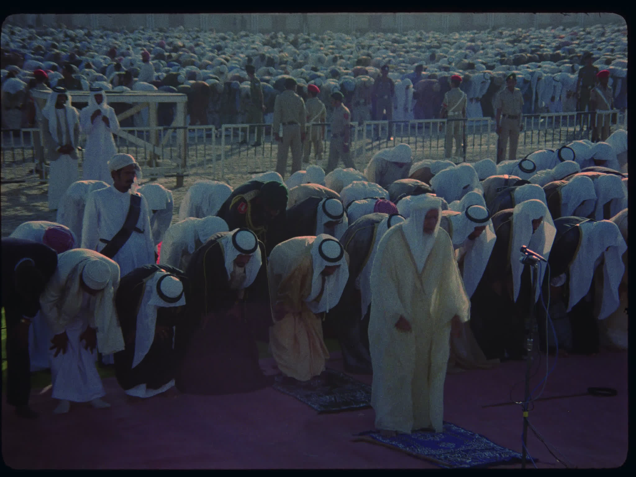 Sheikh Zayed of Abu Dhabi in Prayer