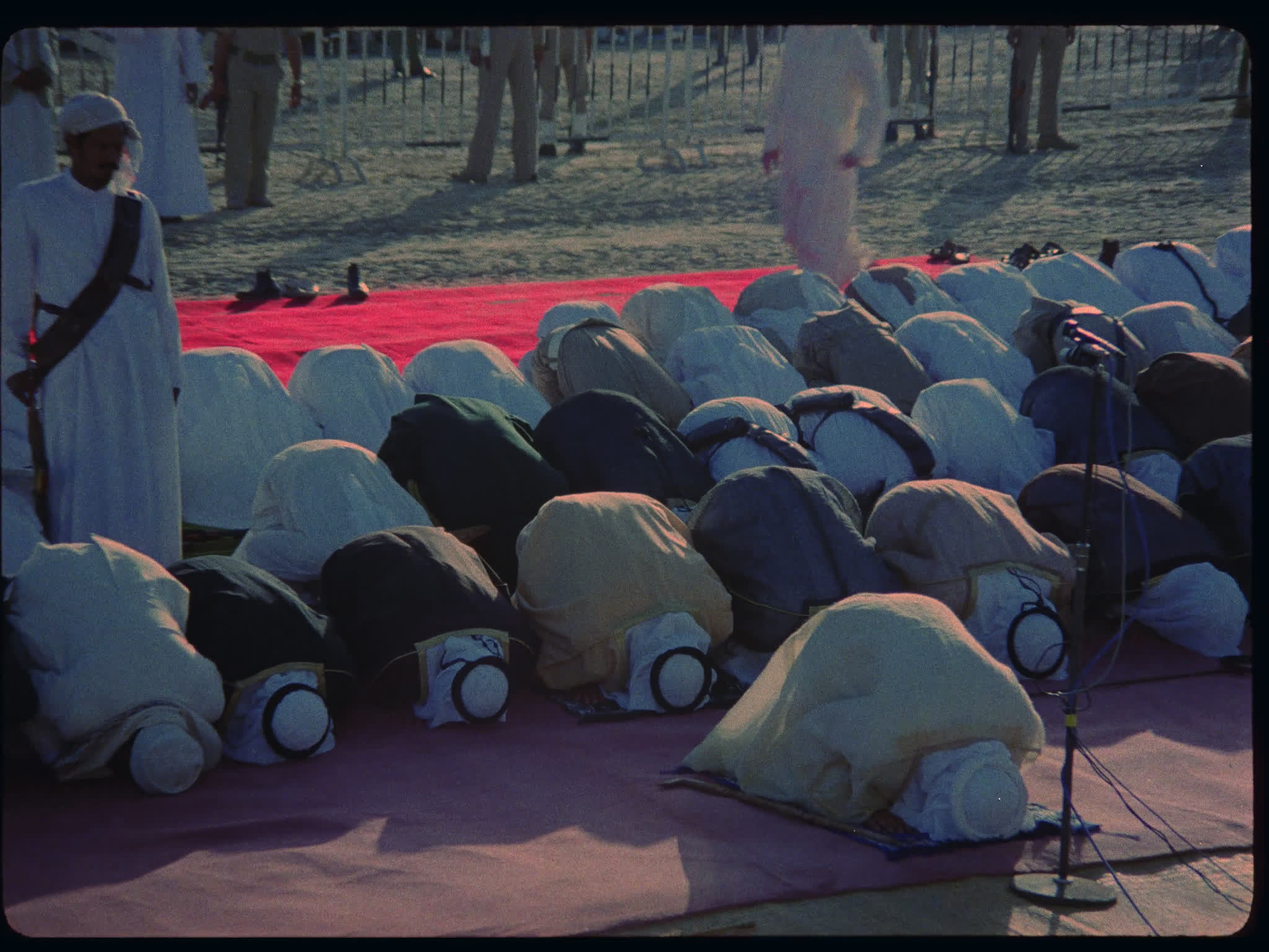 Sheikh Zayed of Abu Dhabi in Prayer