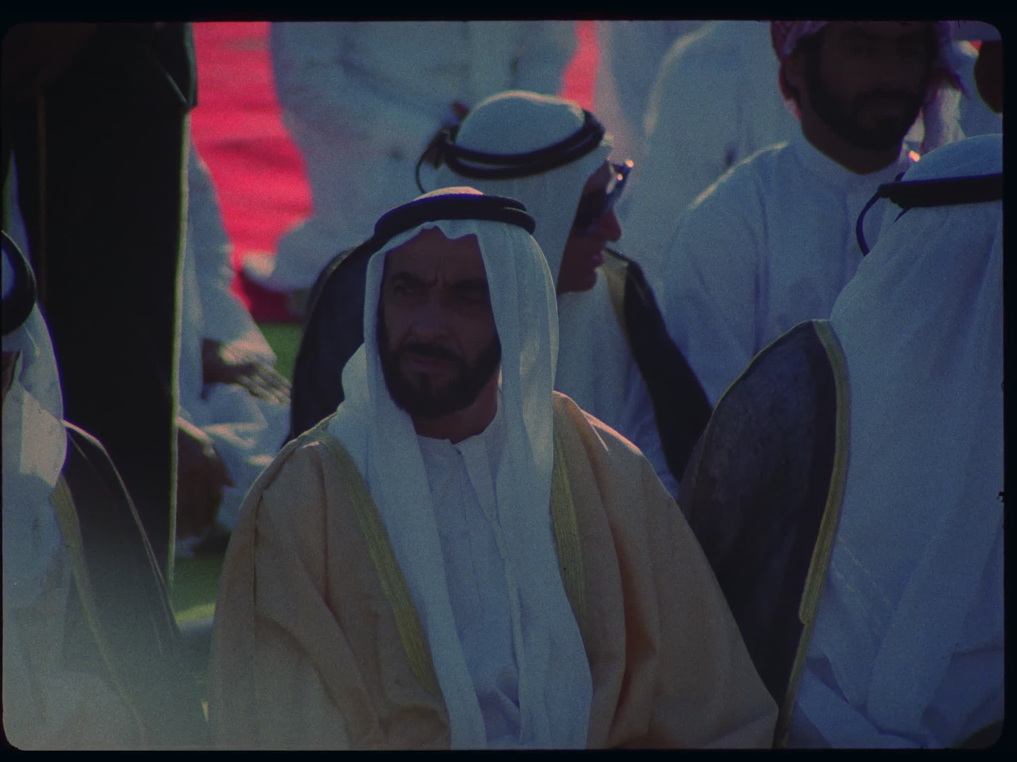 Sheikh Zayed of Abu Dhabi in Prayer