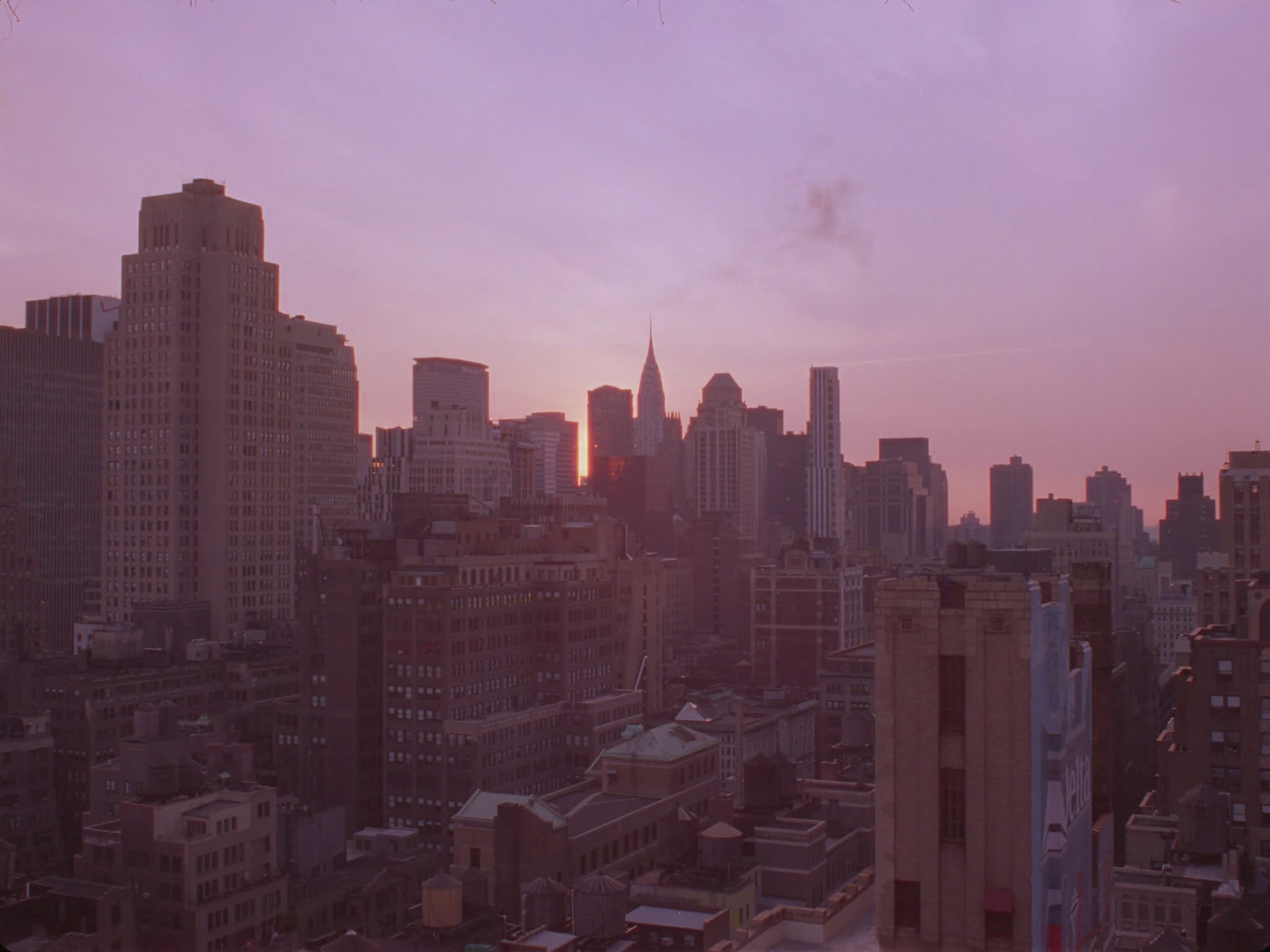New York Pink Skies