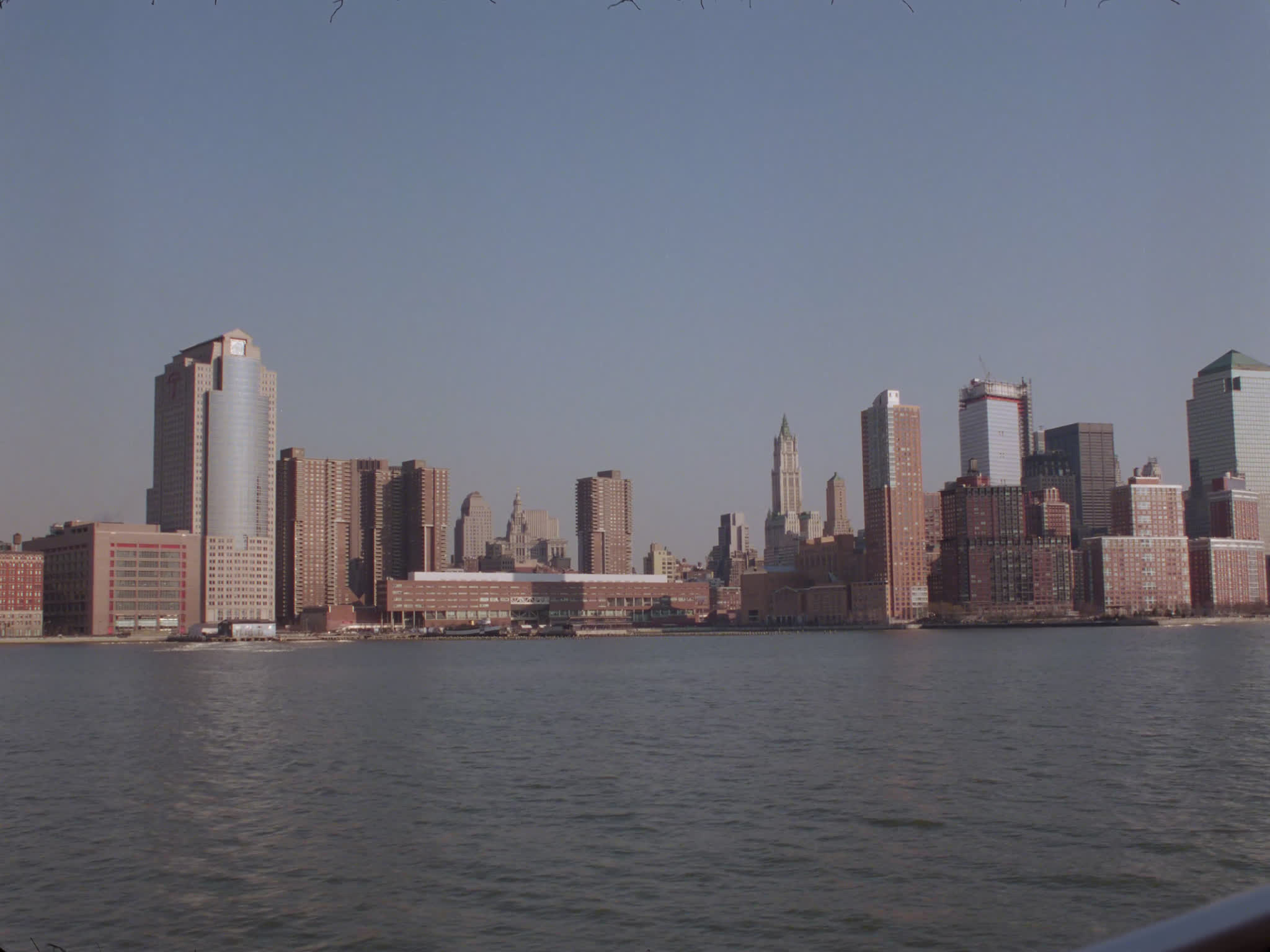 Waterfront View of New York Skyline