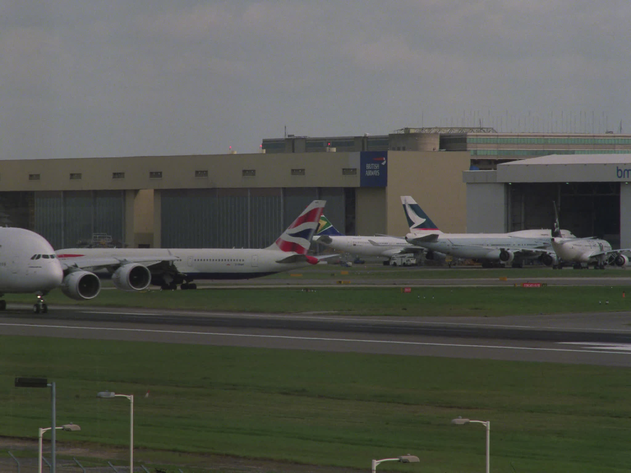Emirates Airbus A380 Take Off Run