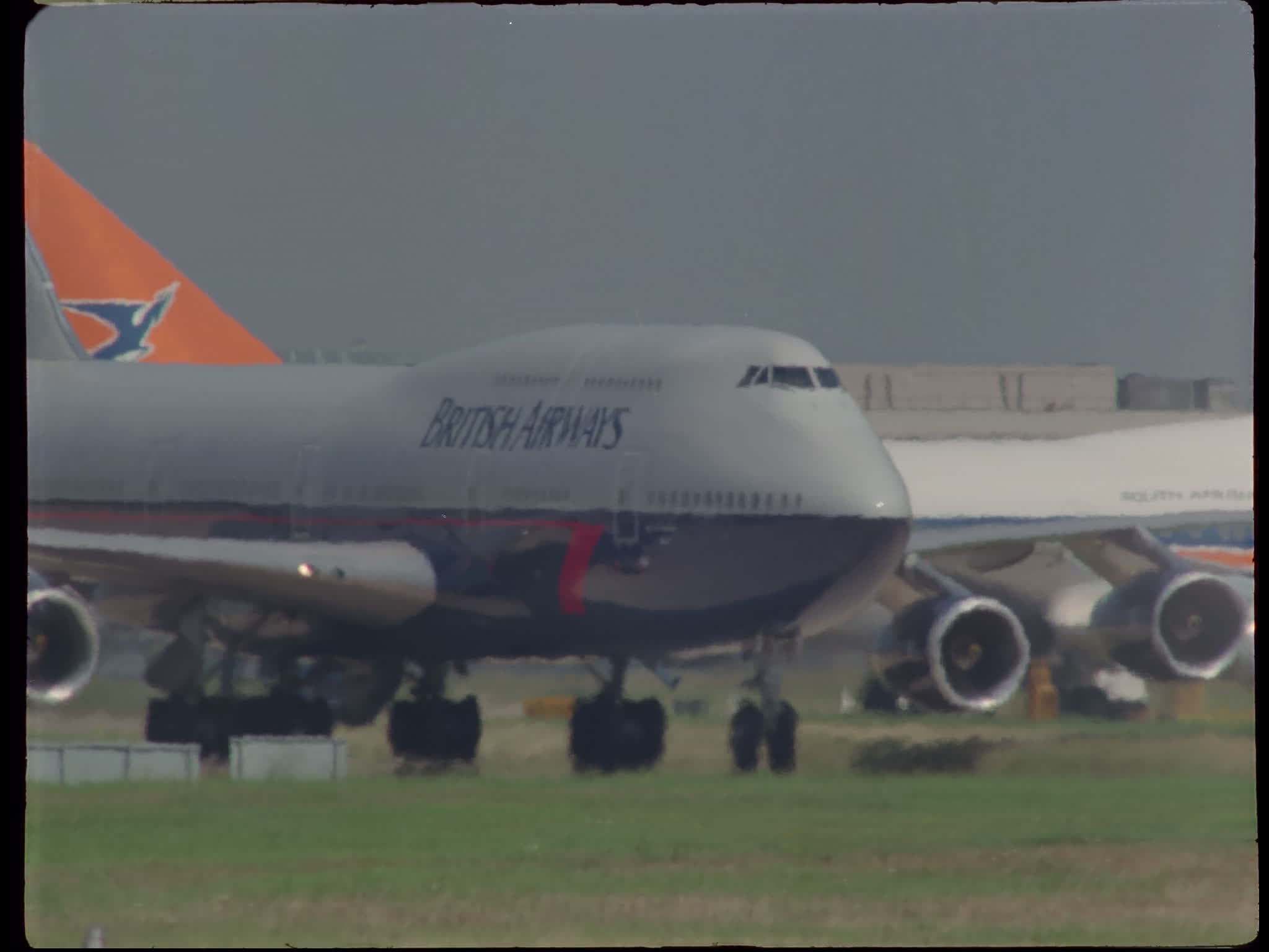 British Airways 747 Taxiing