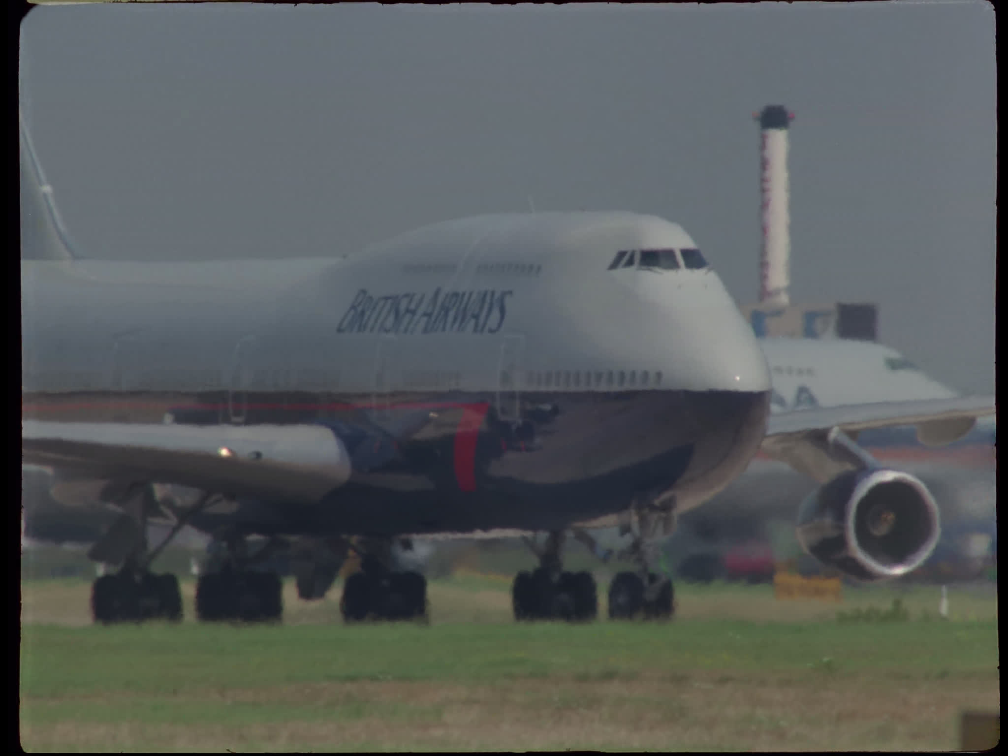 British Airways 747 Taxiing