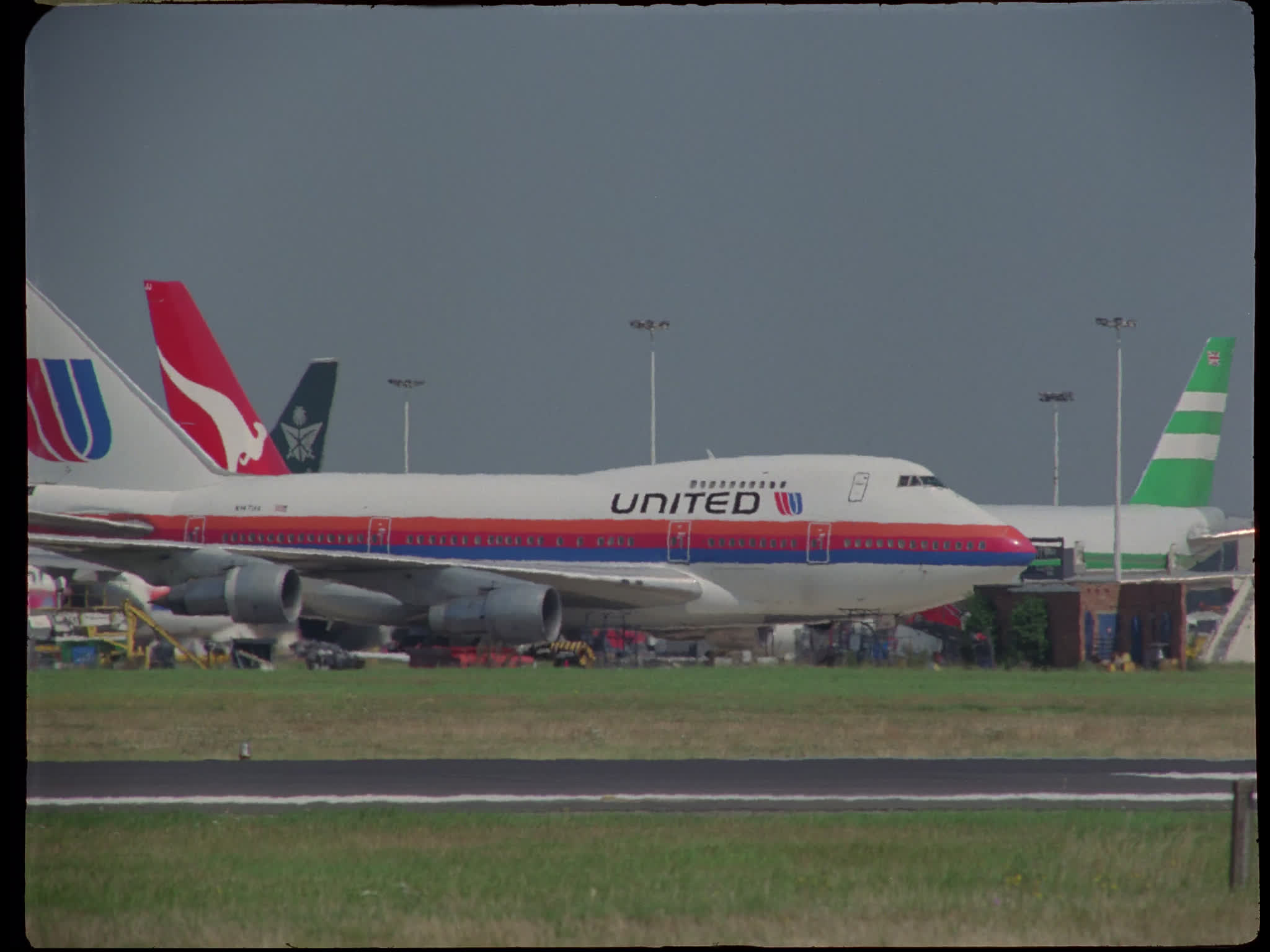 United Boeing 747