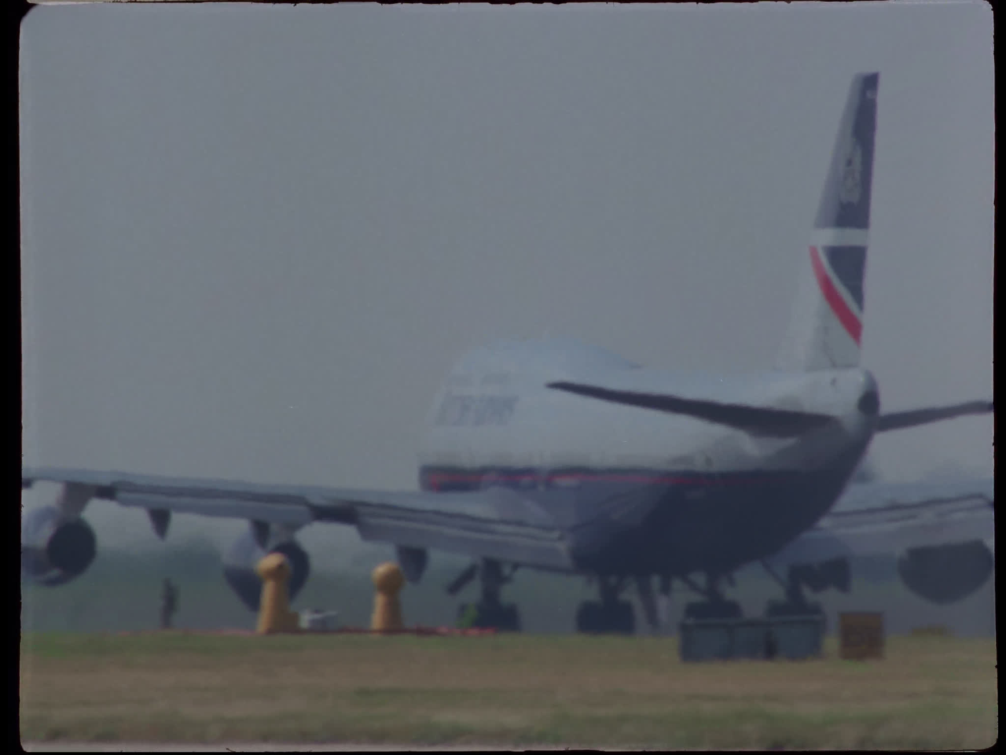British Airways 747 Taking Off