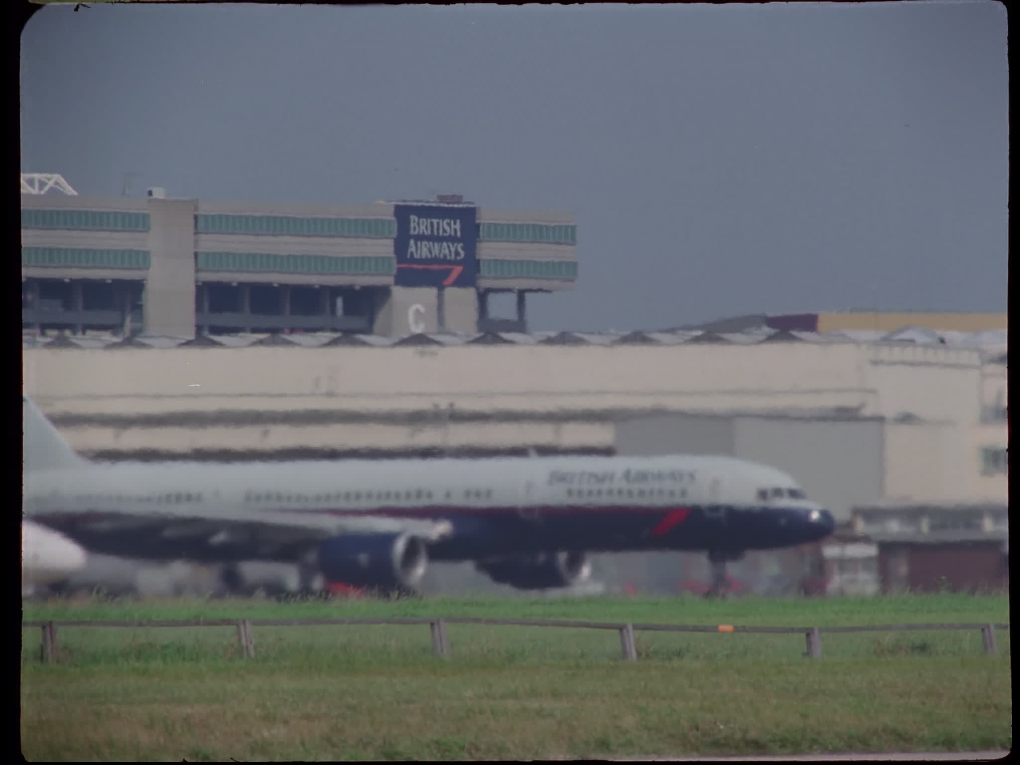 British Airways and Scandanavian Planes Taxiing