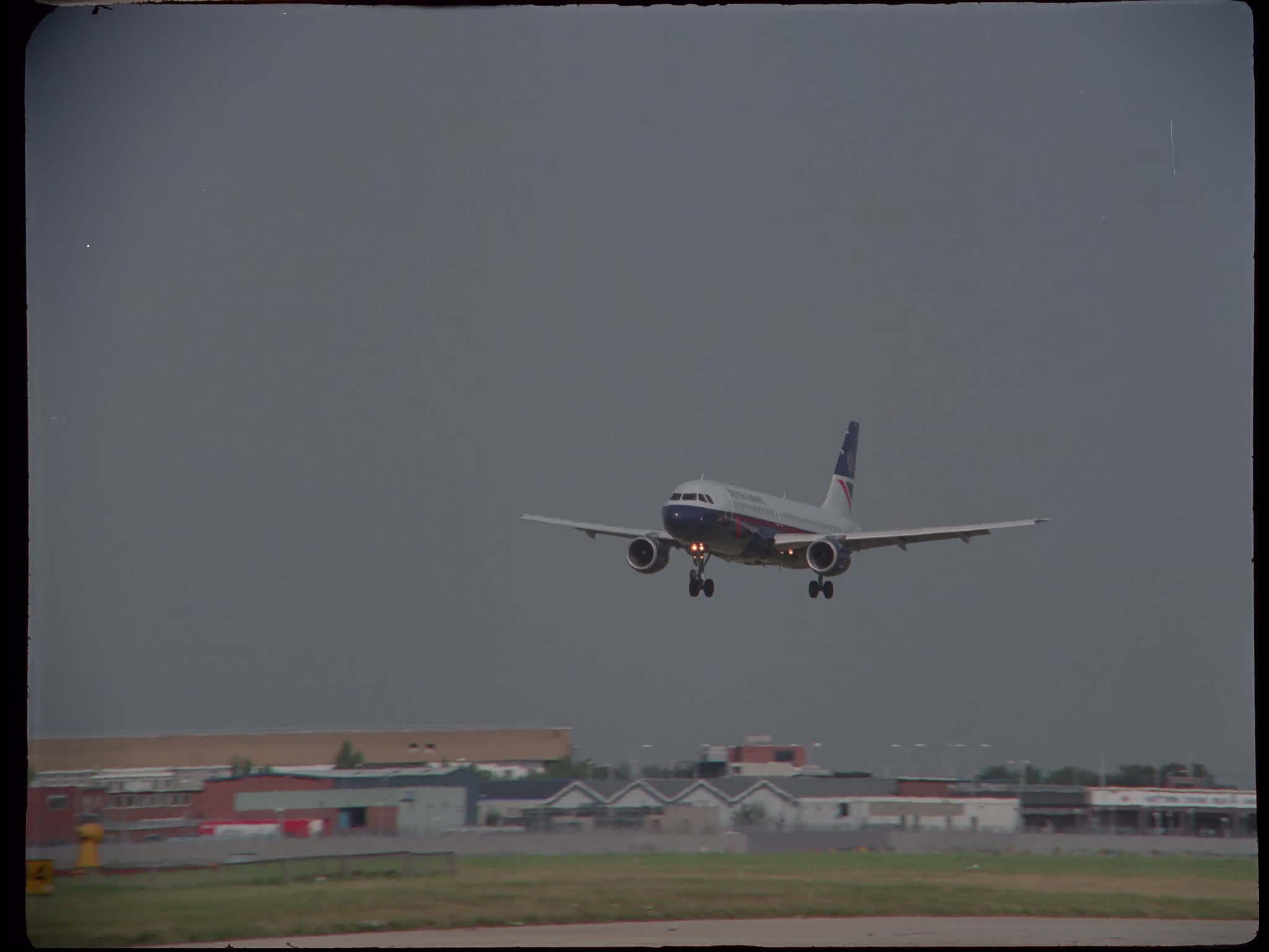British Airways Boeing 757 Landing