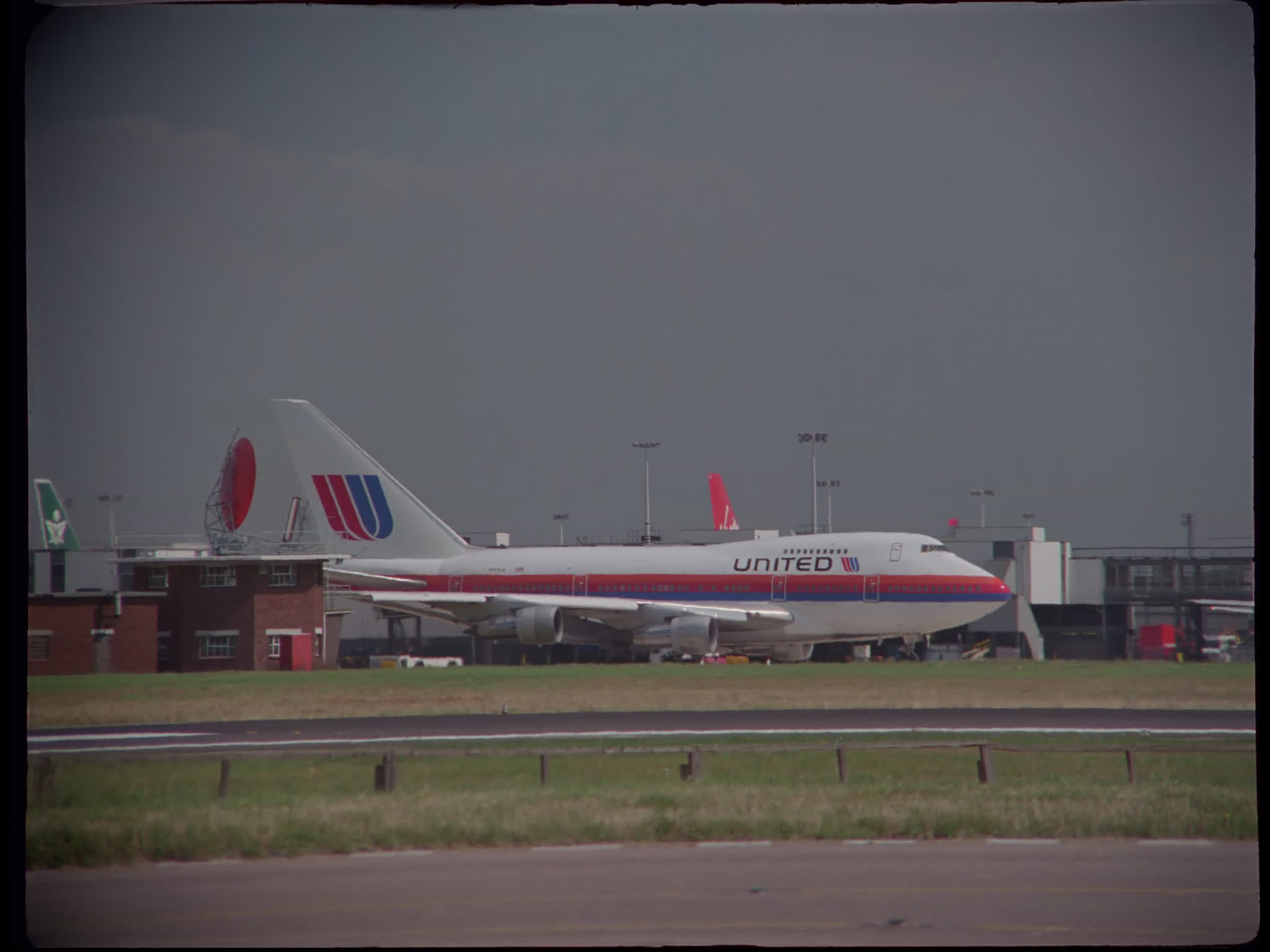 United Boeing 747