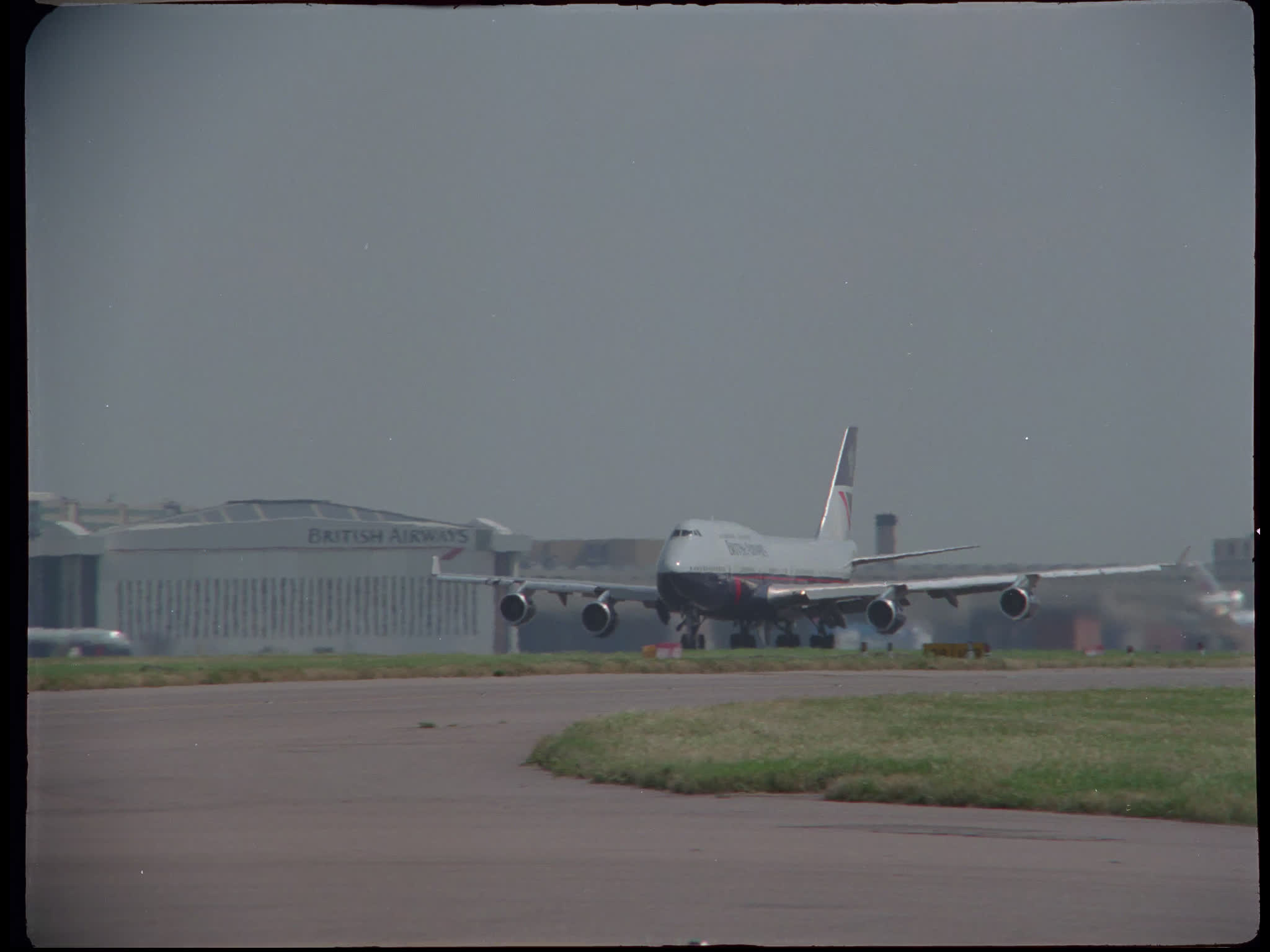 British Airways 747 Taking Off
