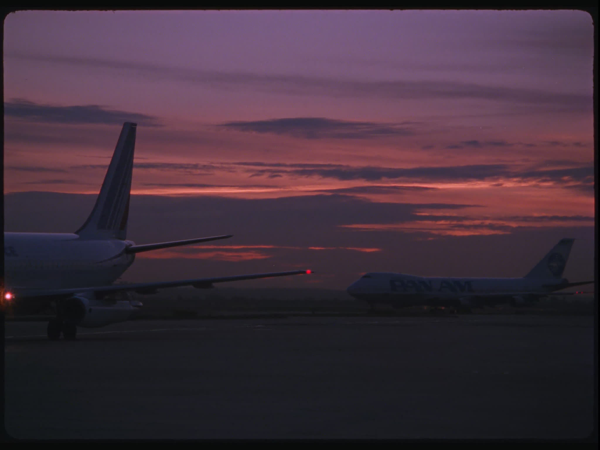 Various Planes Taxiing