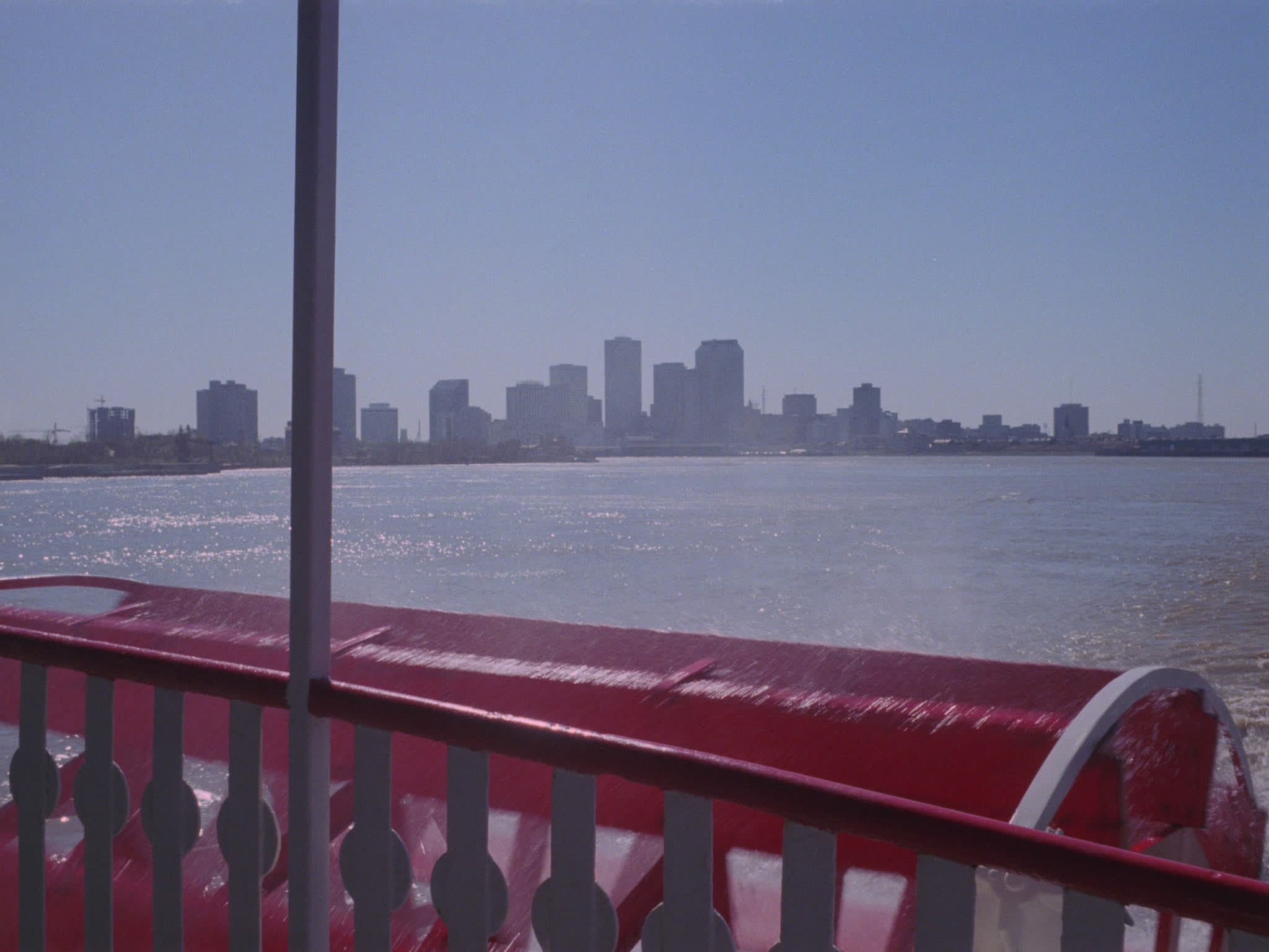 Stern Wheel and New Orleans City Skyline