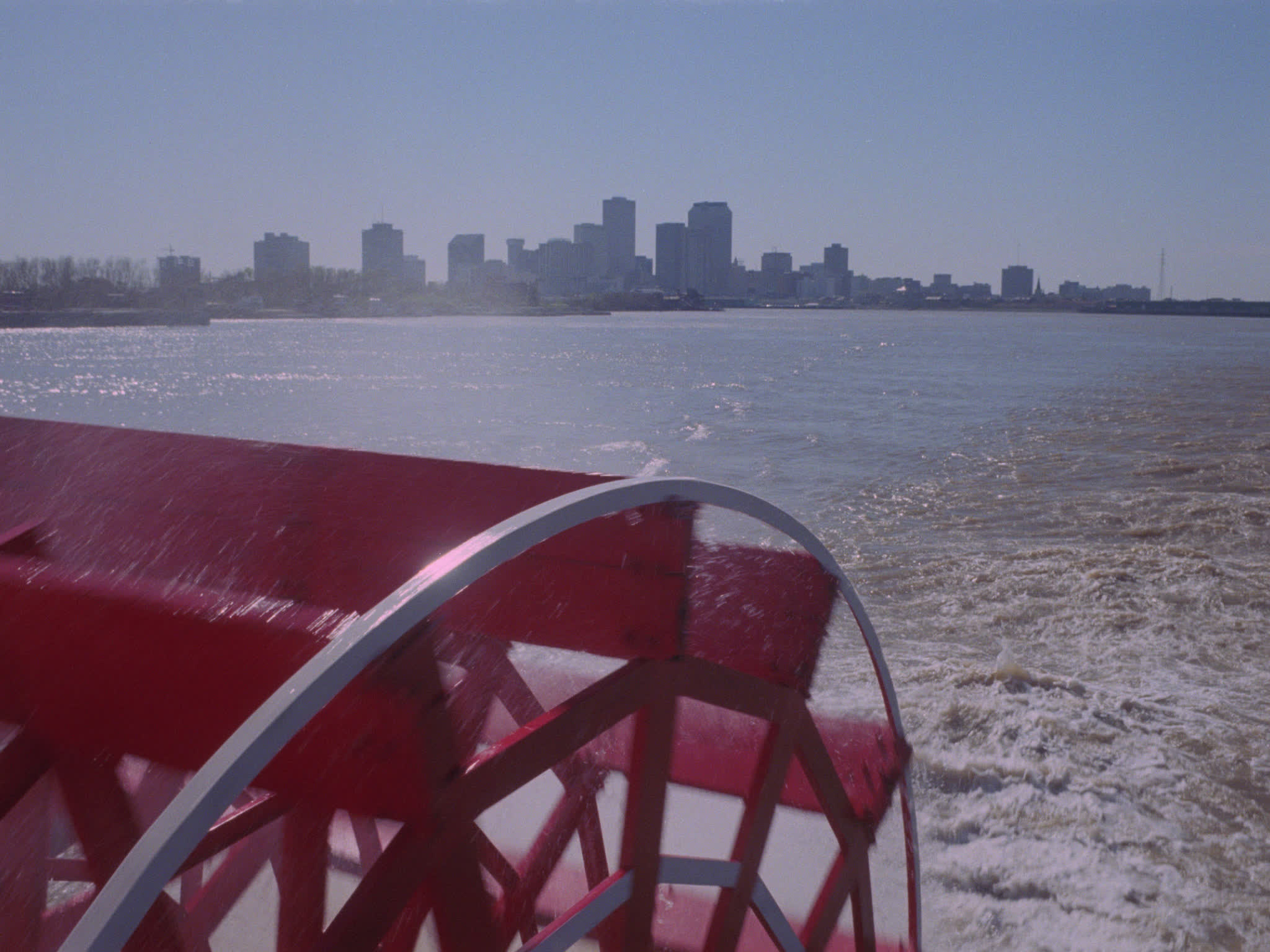 Stern Wheel and New Orleans City Skyline