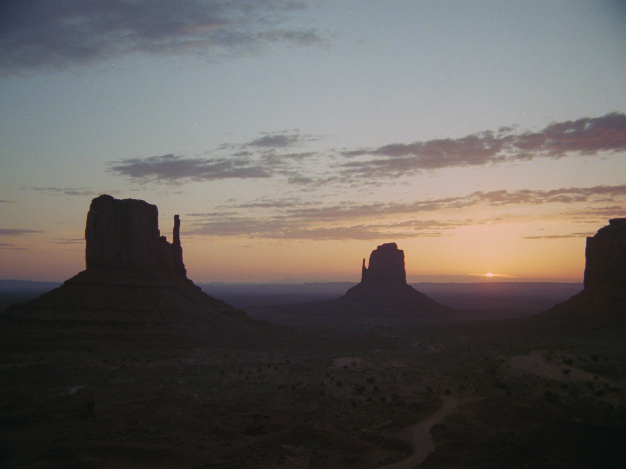Monument Valley at Sunset