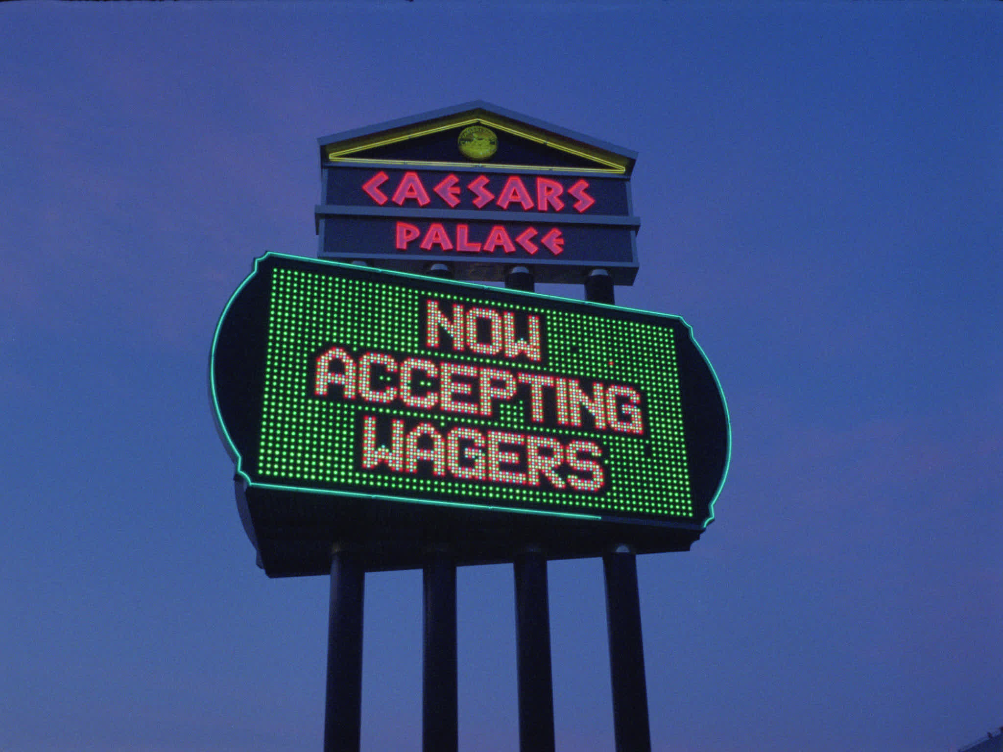 Caesars Palace Neon Sign