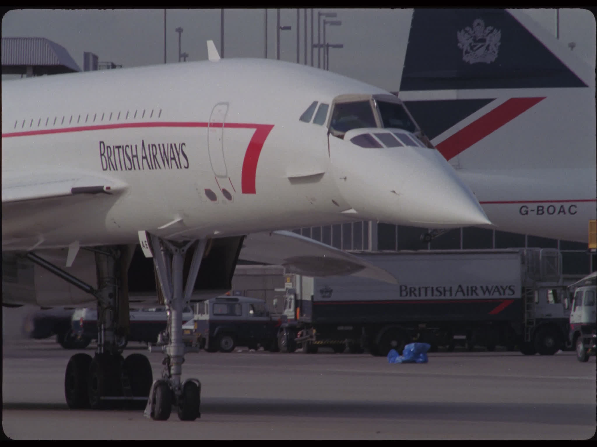 British Airways Concorde Taxiing