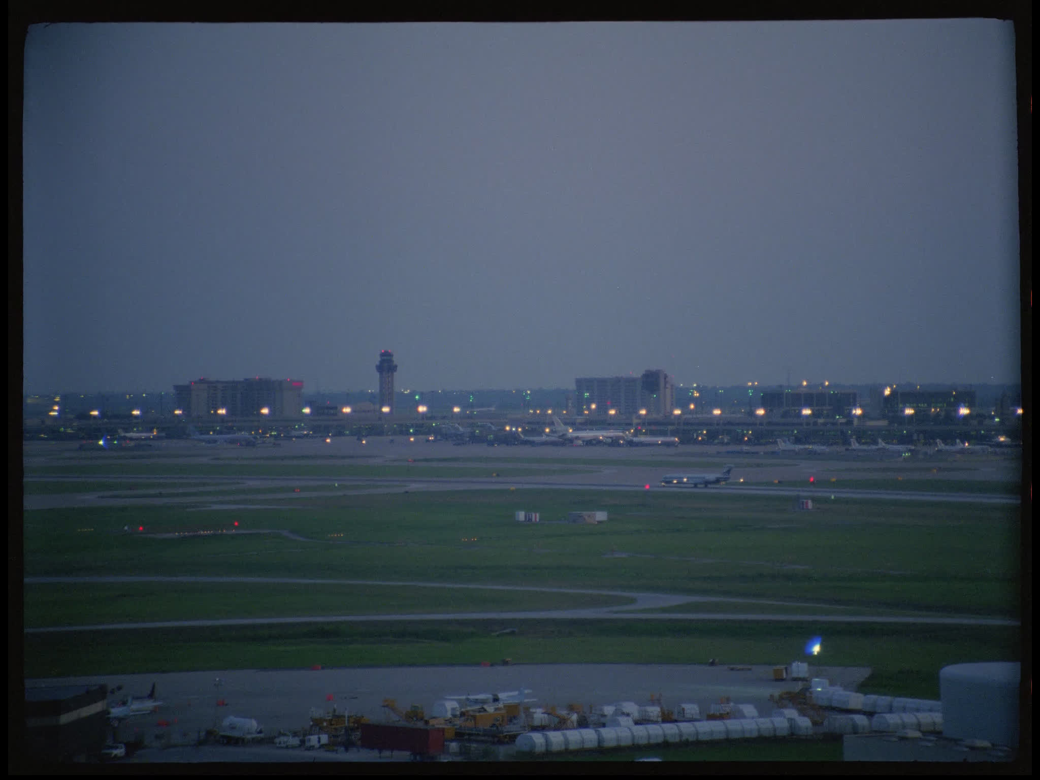 Aircraft Taxiing at DFW