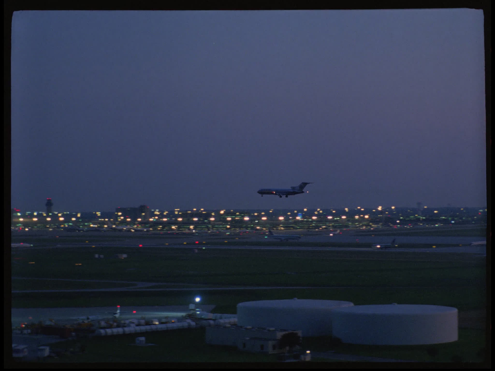 Plane Landing at DFW