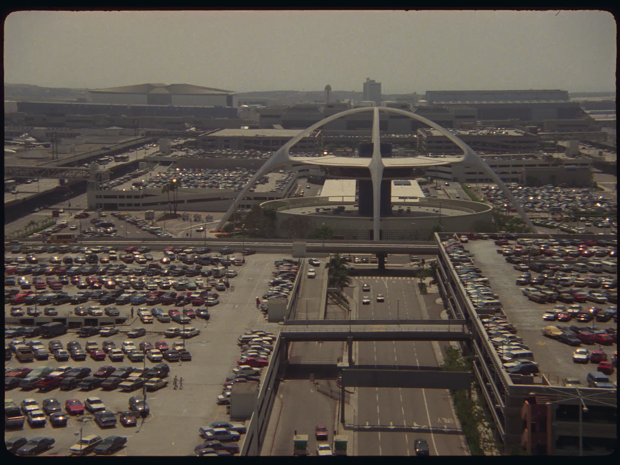 LAX Buildings and Parking Lot