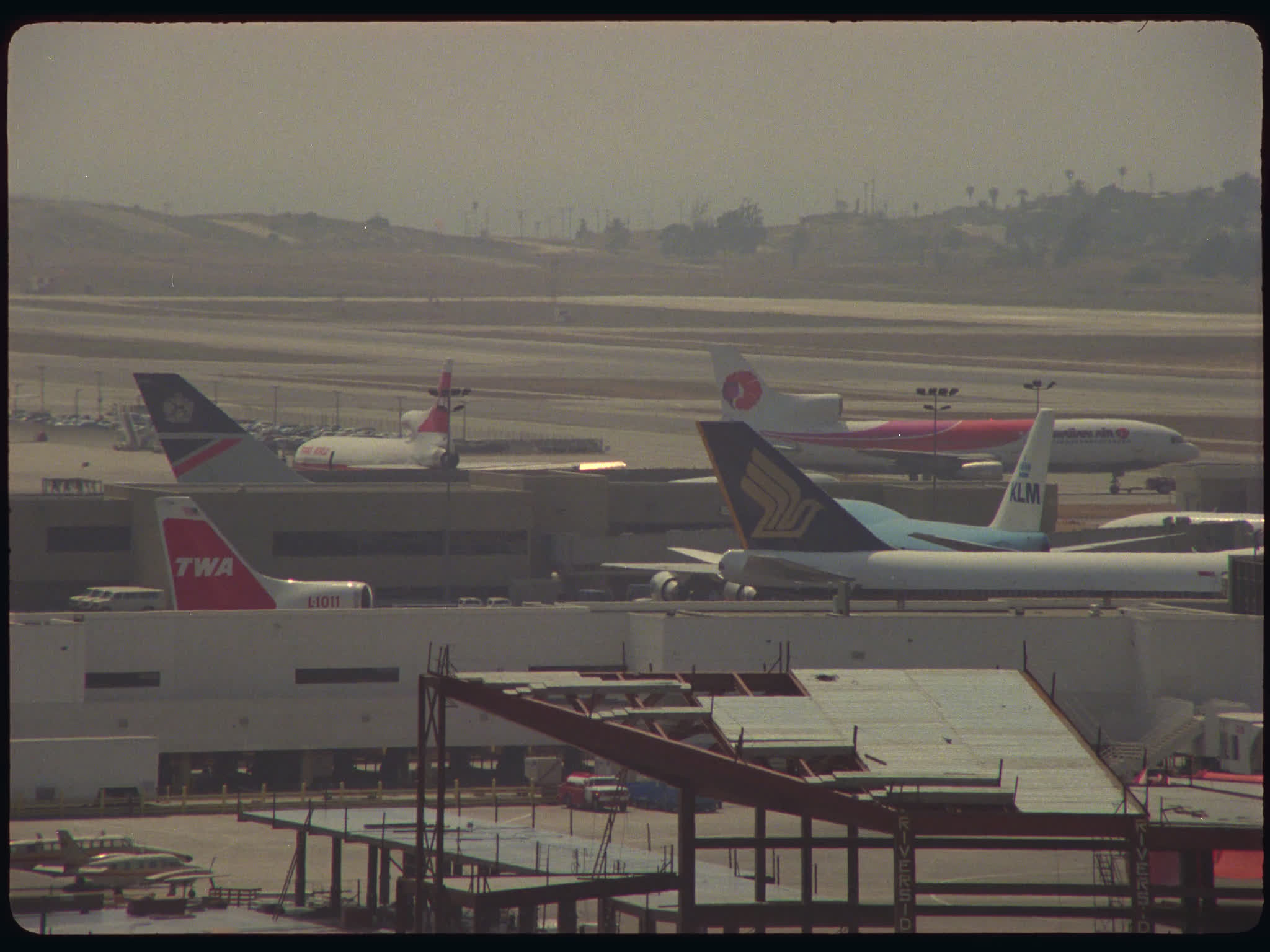 Parked Aircraft at LAX